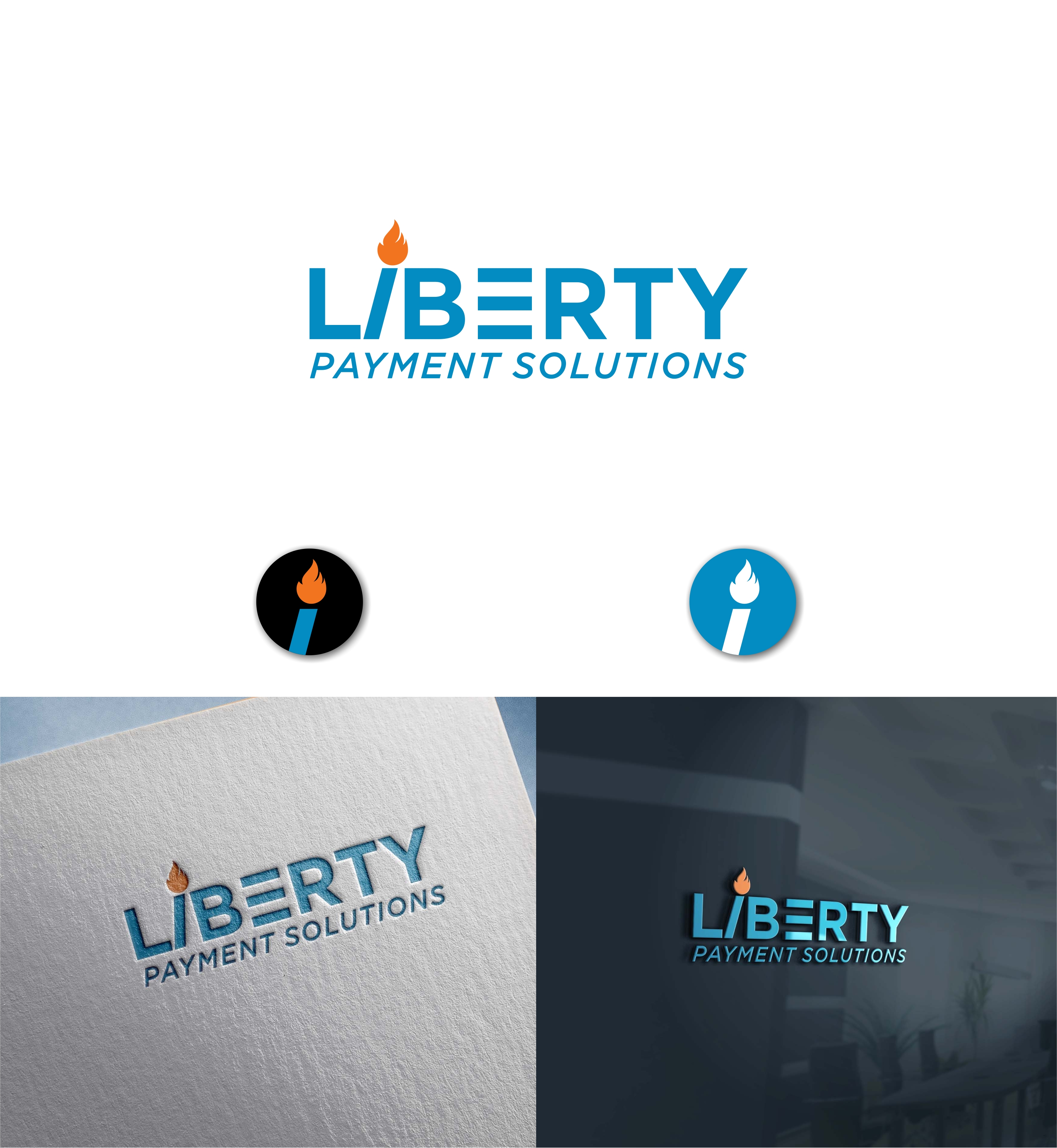 Logo Design by Joenet Jayawarna for Liberty Payment Solutions | Design #32280391