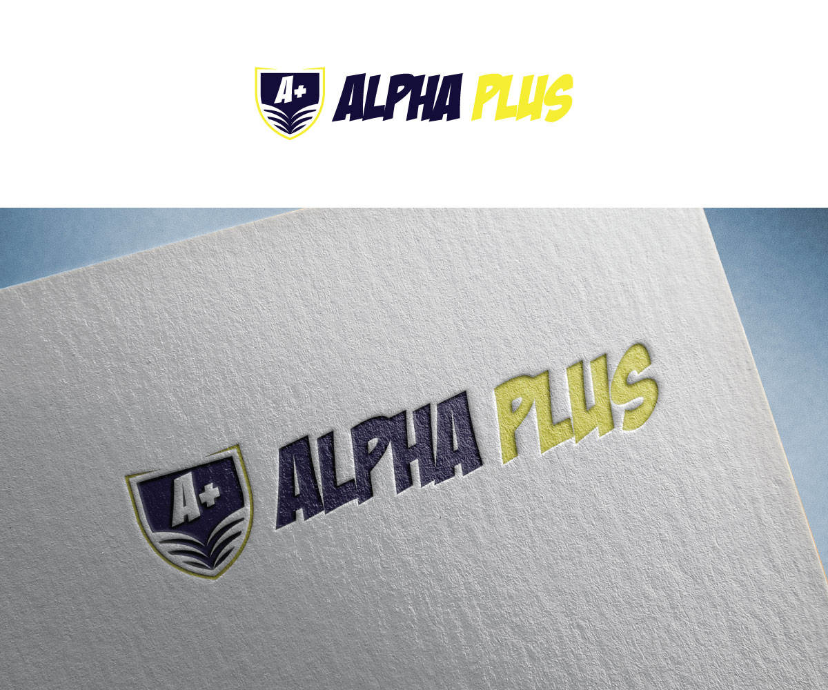 Logo Design by Luckey yaari for Alpha Plus | Design #32244048