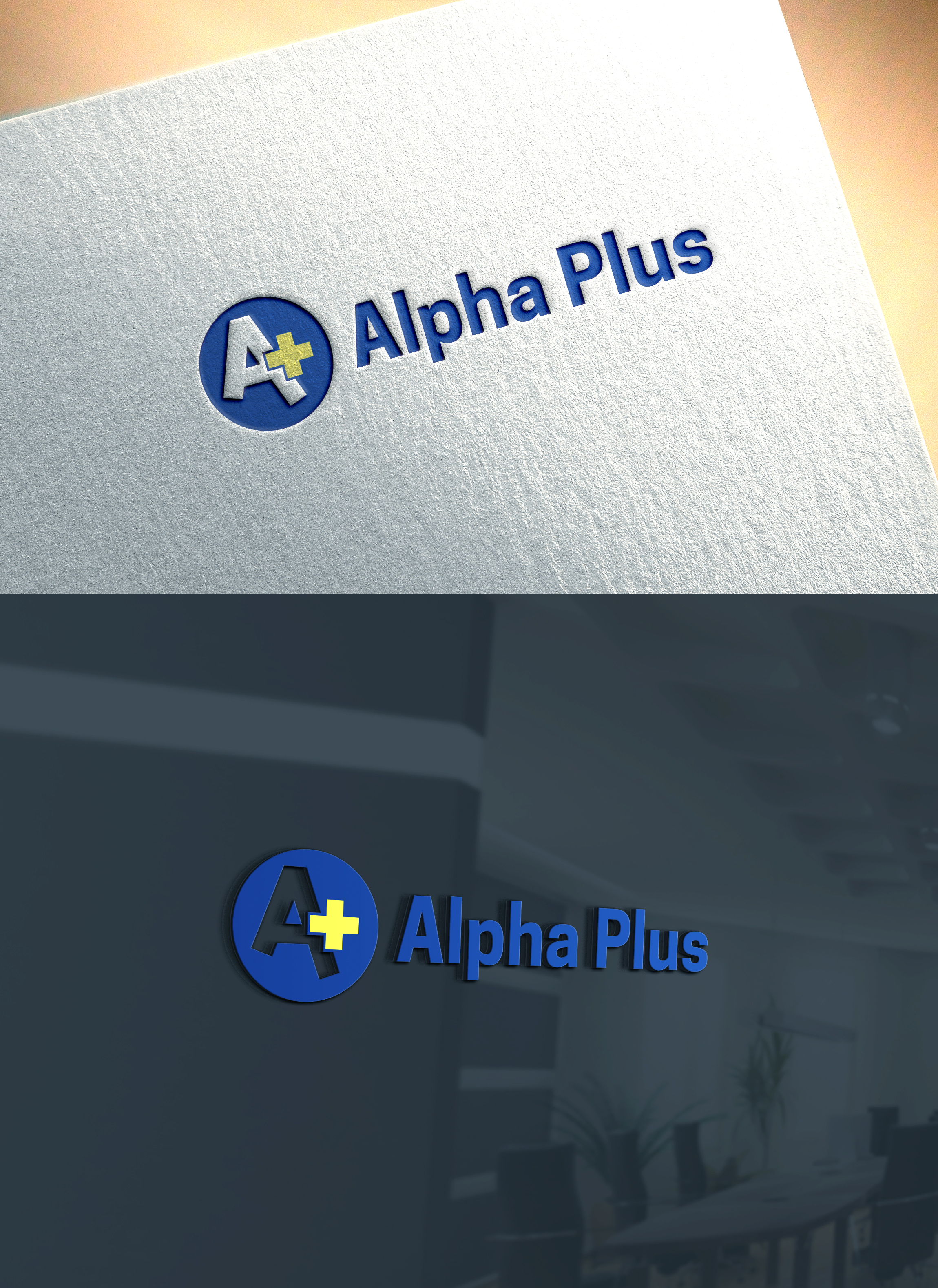 Logo Design by RaKu 2 for Alpha Plus | Design #32254460