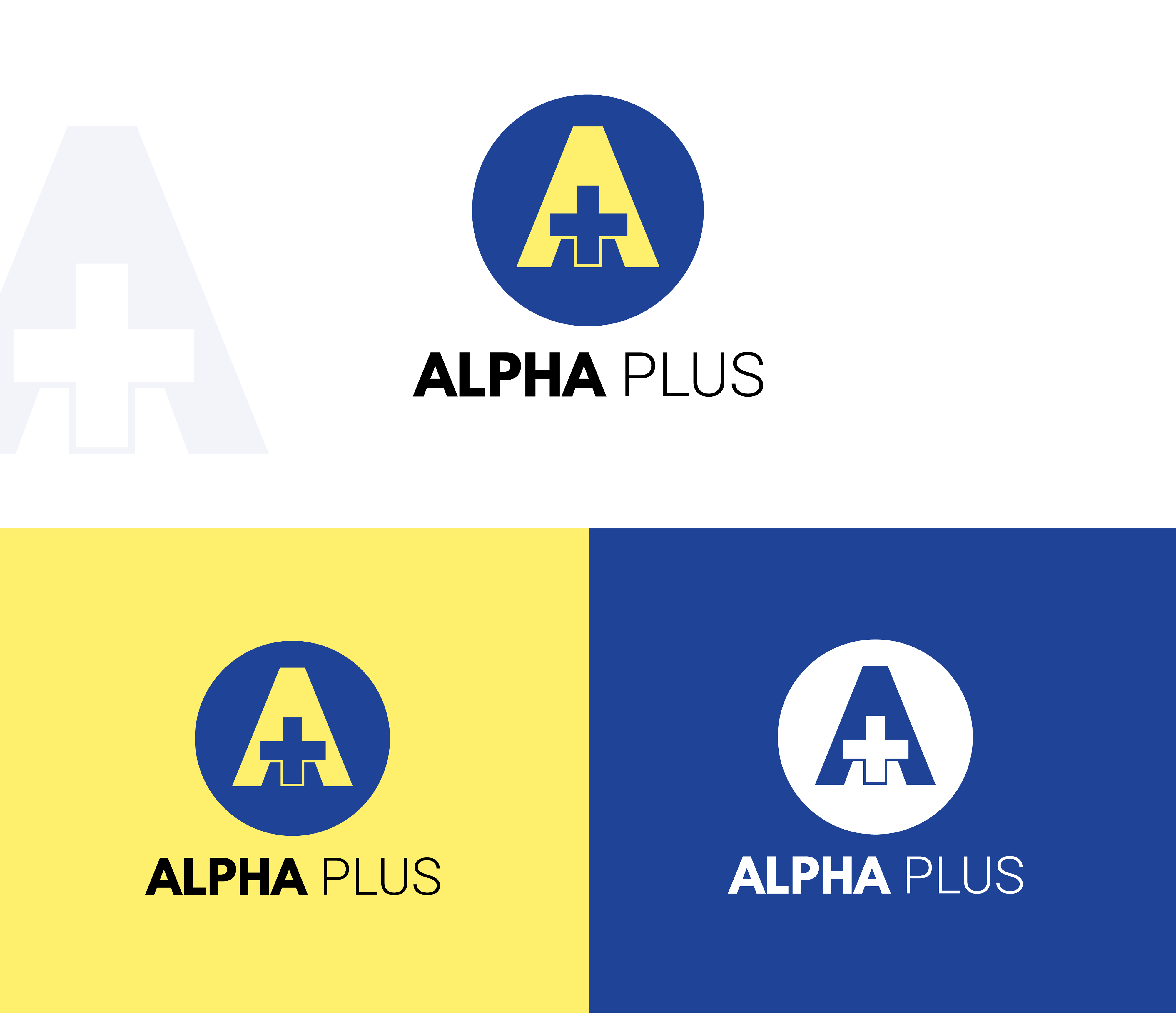 Logo Design by Graphic Moon for Alpha Plus | Design #32247245