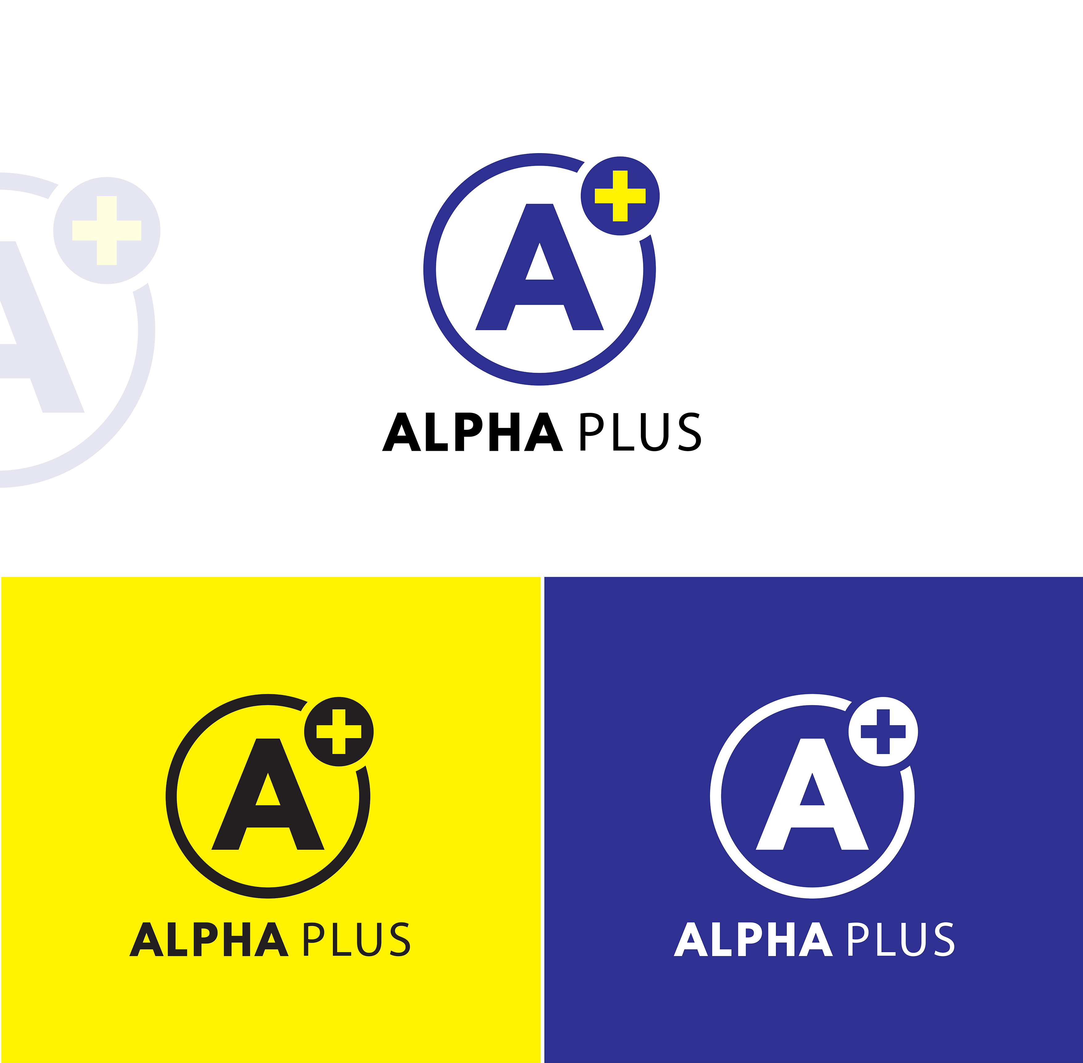 Diseño de Logo por Graphic Moon para Alpha Plus | Diseño #32252886