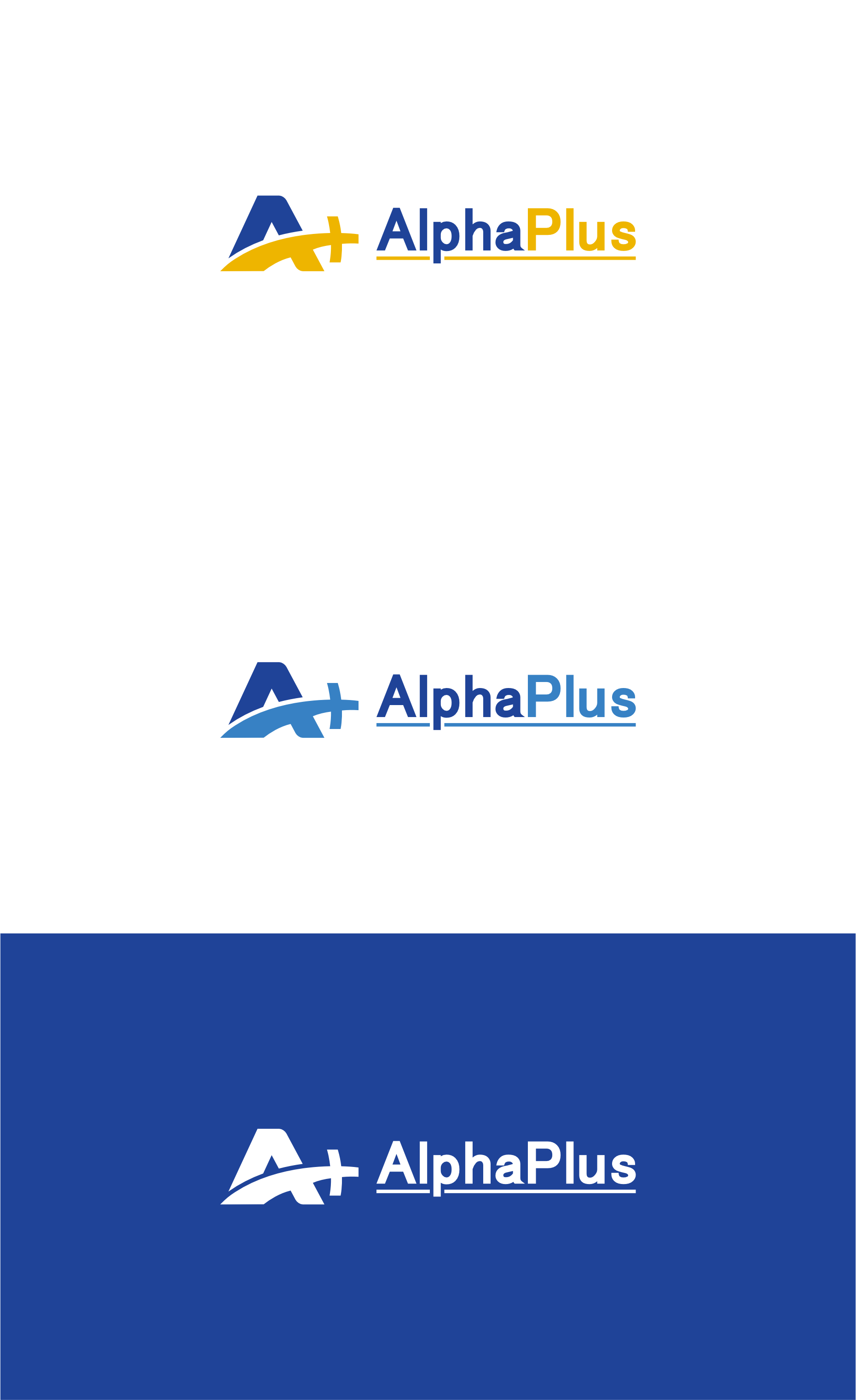 Logo Design for Alpha Plus as well as a new \u0026quot;A+\u0026quot; image by adeva |  Design #32245559, image size:1860x3040