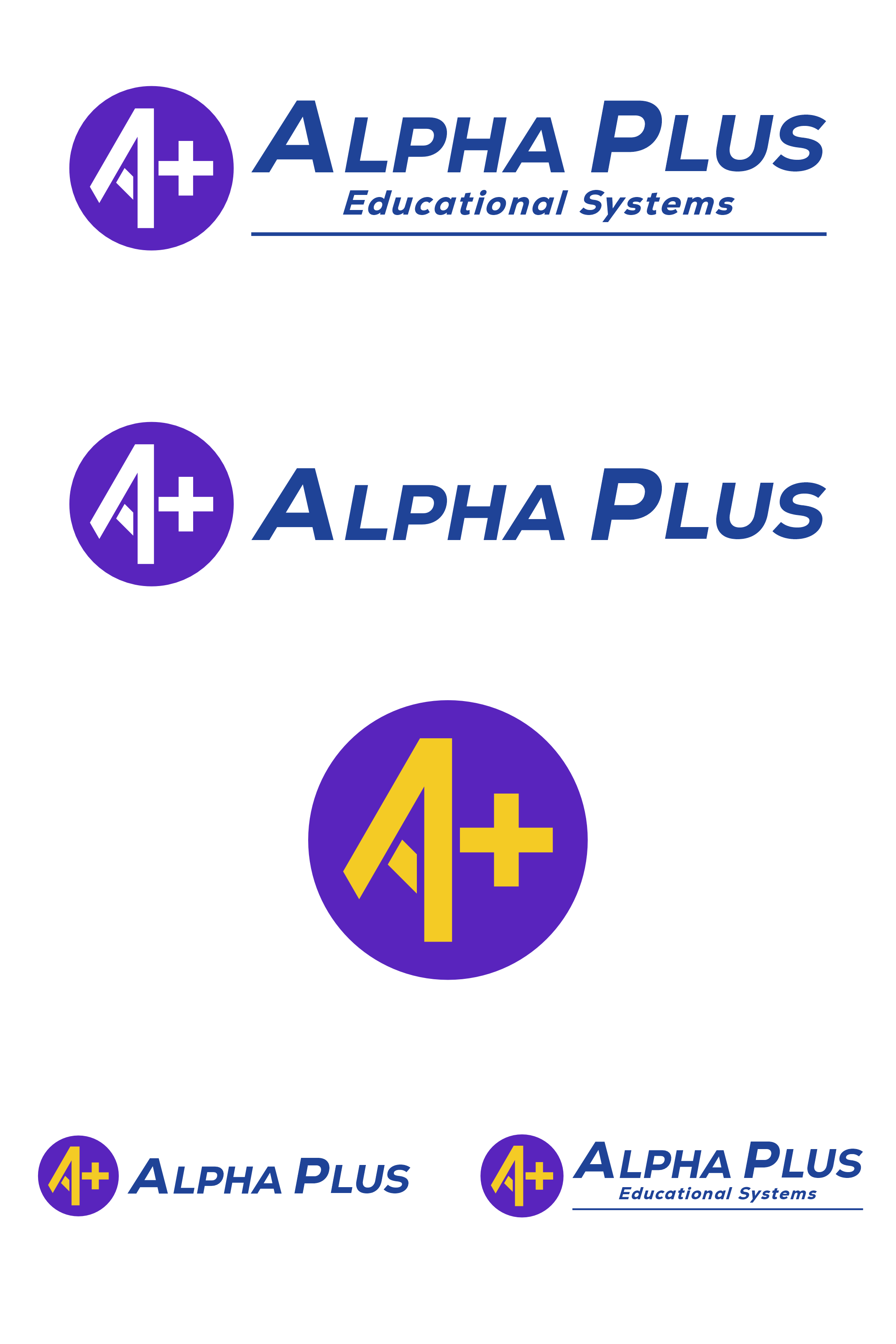 Logo Design by Jaka Suharno for Alpha Plus | Design #32247665