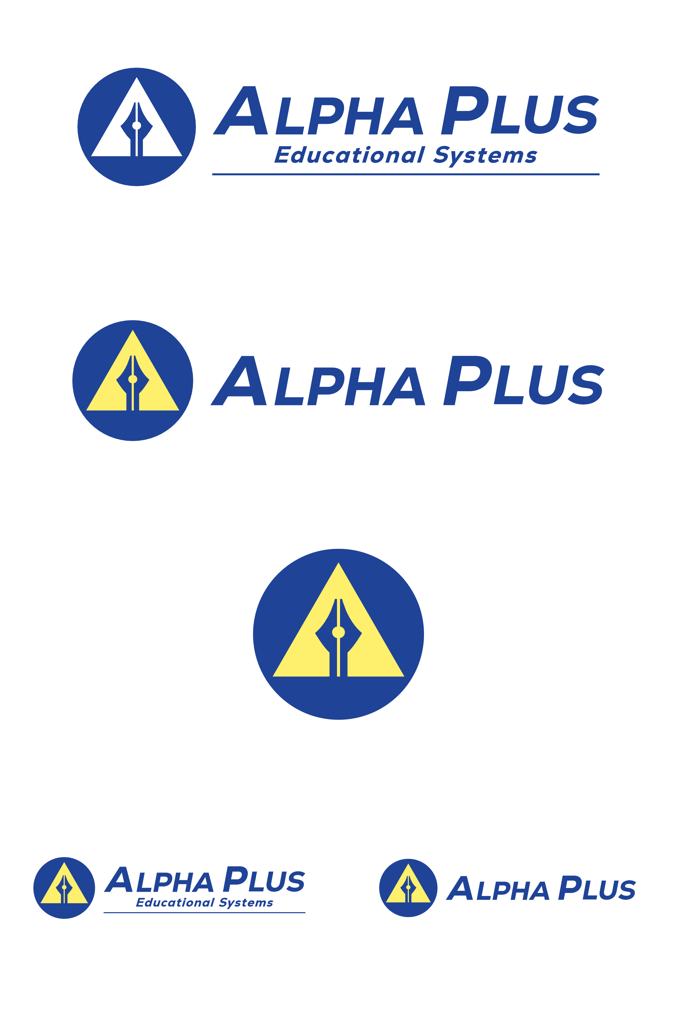 Logo-Design von Jaka Suharno für Alpha Plus | Design #32250652