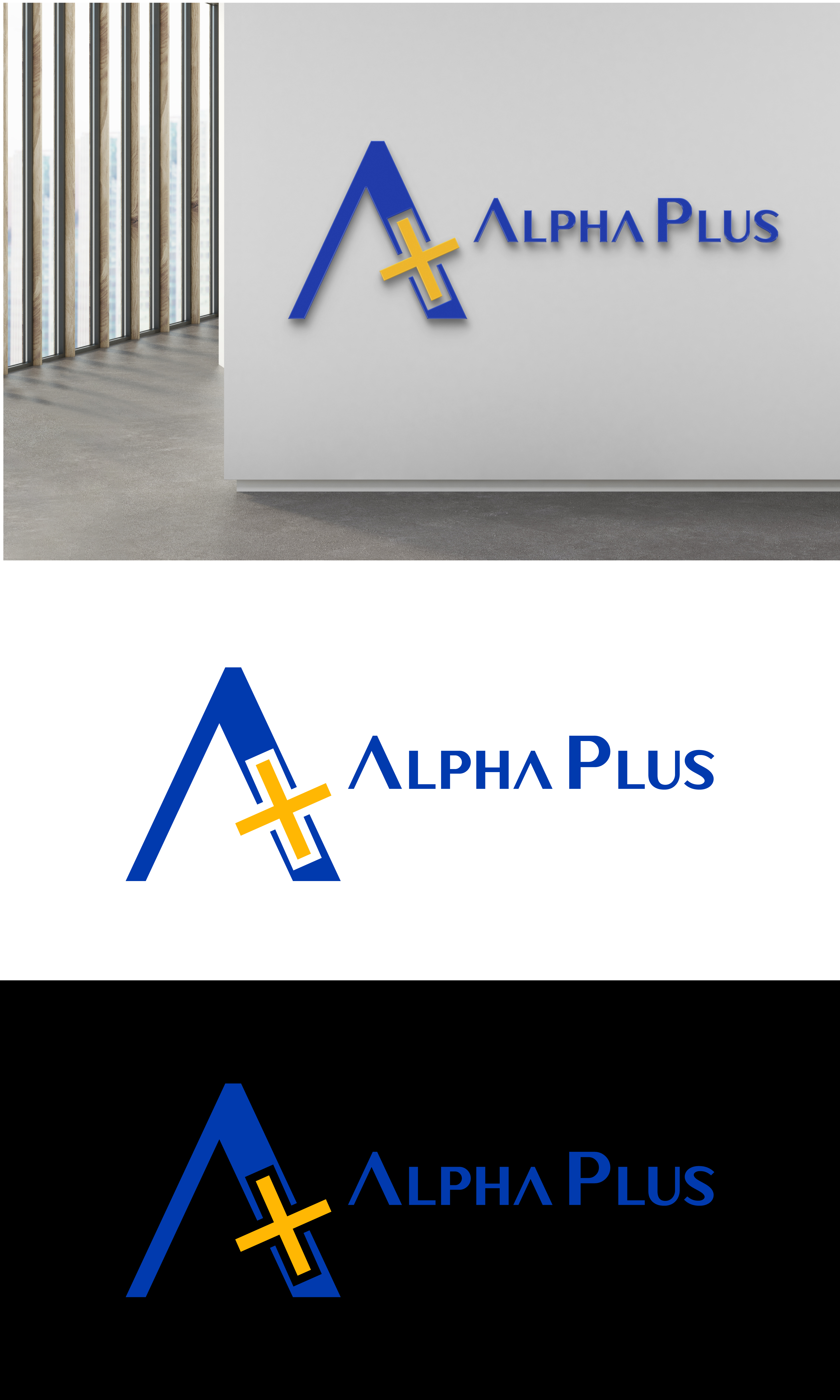 Logo Design by AKTech for Alpha Plus | Design #32260343
