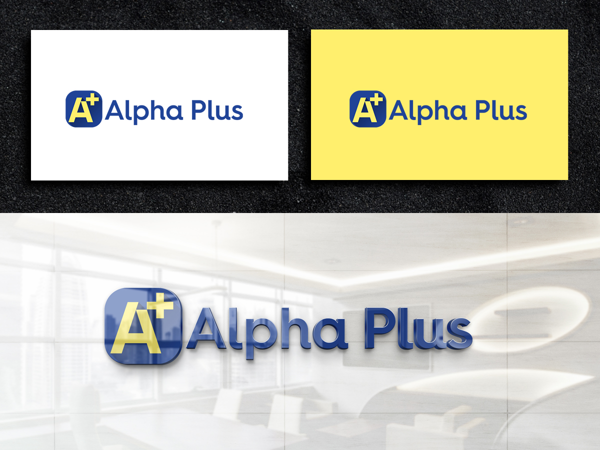 Logo Design by ArtSamurai for Alpha Plus | Design #32252352