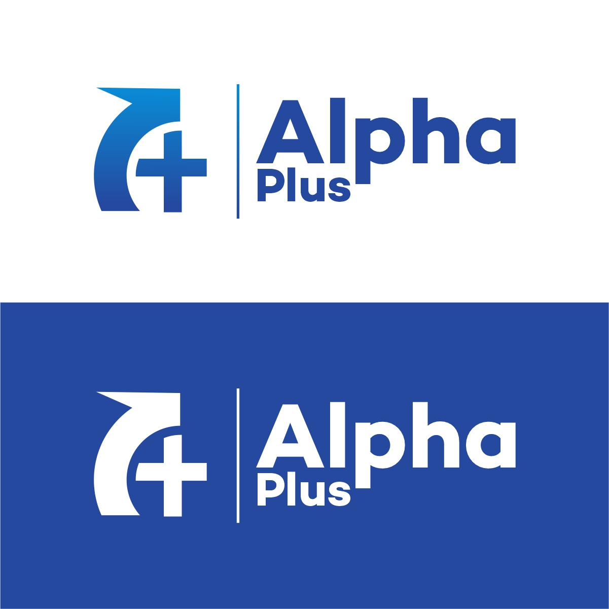Logo-Design von creative.bugs für Alpha Plus | Design #32247030