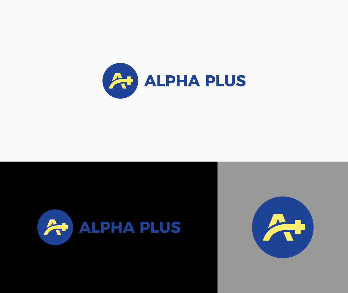 Logo Design by Riaper for Alpha Plus | Design #32246200