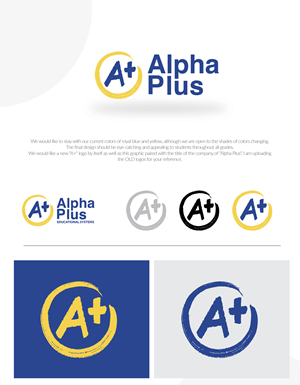 Logo Design by Design Republic for Alpha Plus | Design: #32245191