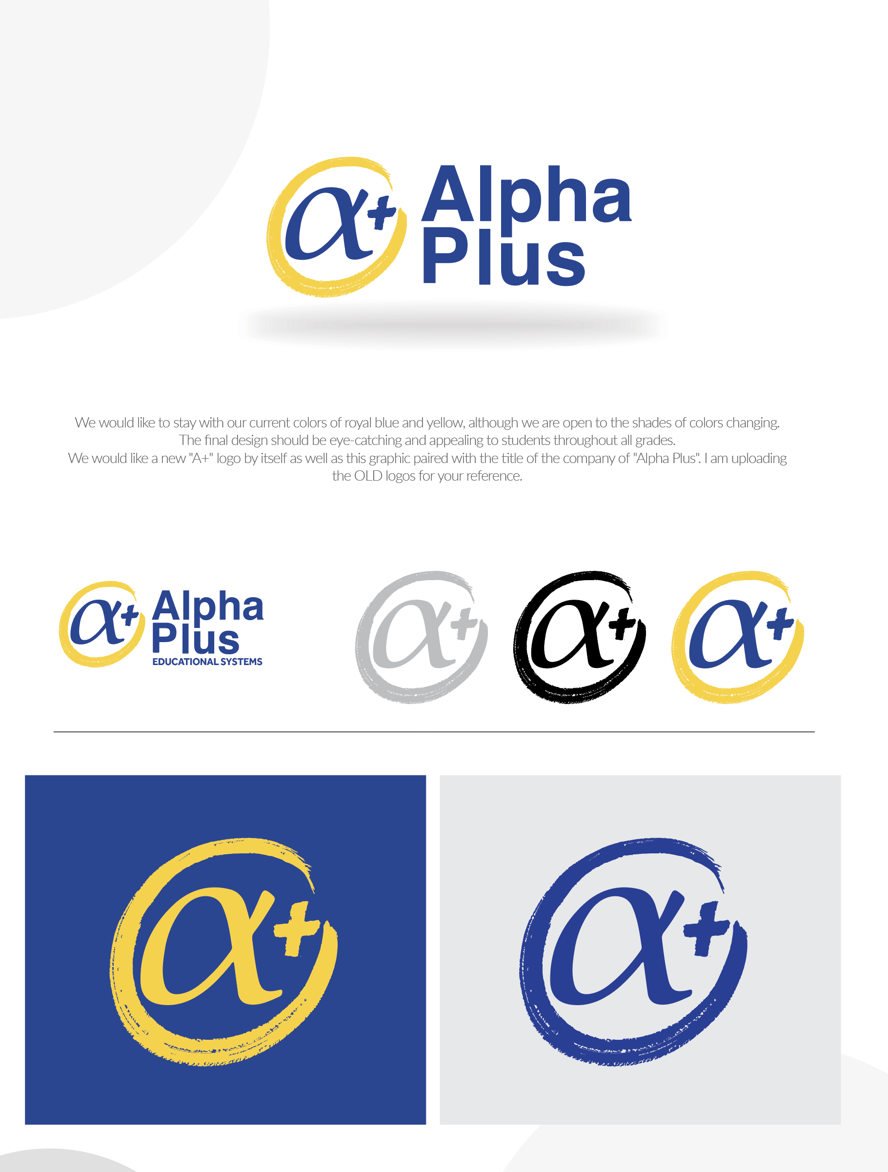 Logo-Design von Design Republic für Alpha Plus | Design #32260077