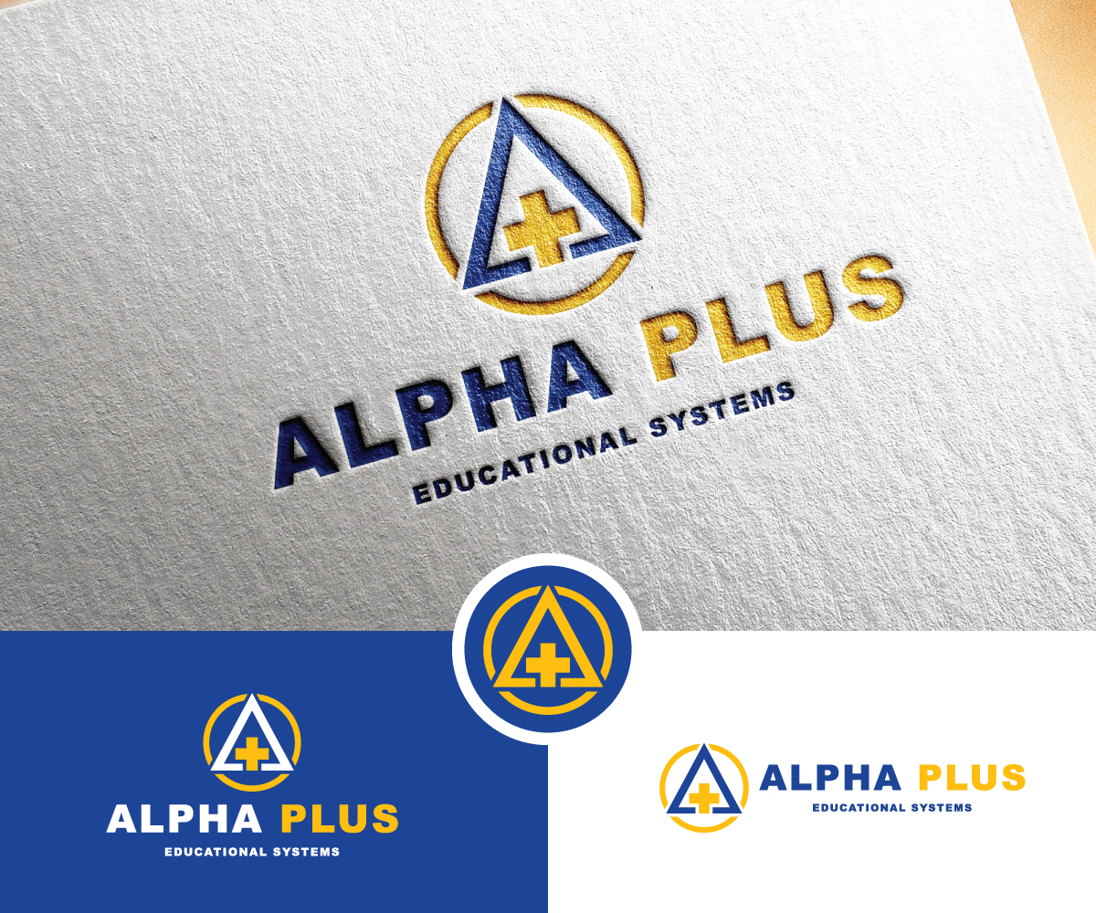 Logo Design by step forward 2 for Alpha Plus | Design #32259681