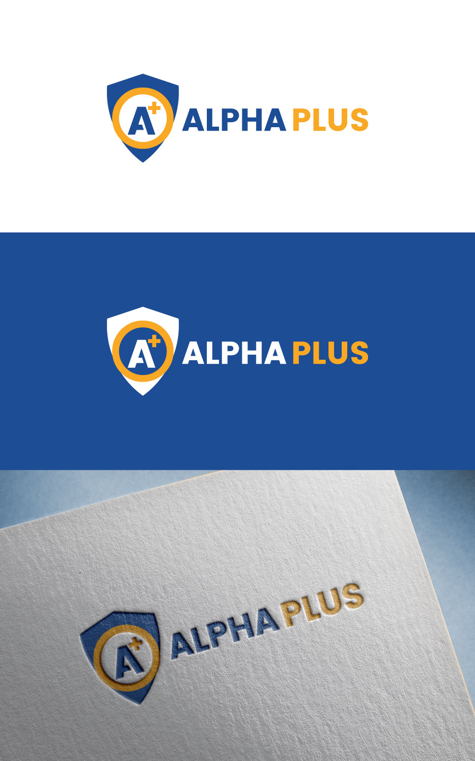 Logo Design by flora.c design for Alpha Plus | Design #32252520