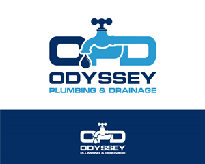 Diseño de Logo por amran mollaa para ODYSSEY PLUMBING & DRAINAGE | Diseño: #32248882