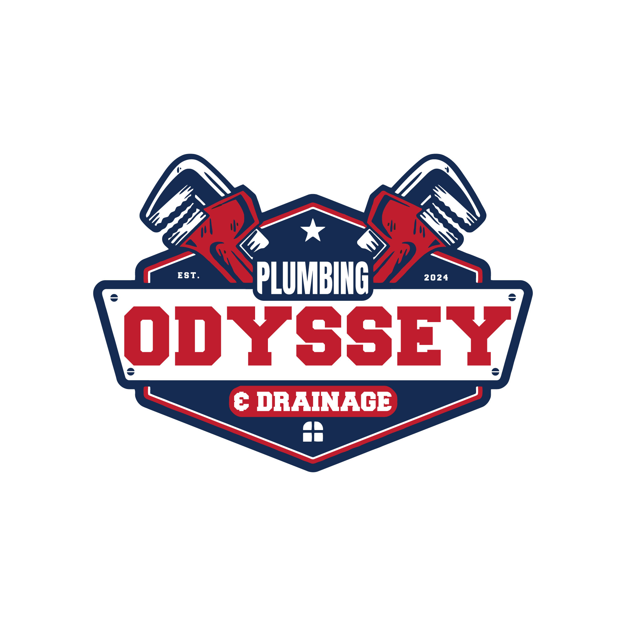Logo Design by MD ROKON UDDIN for ODYSSEY PLUMBING & DRAINAGE | Design #32251861