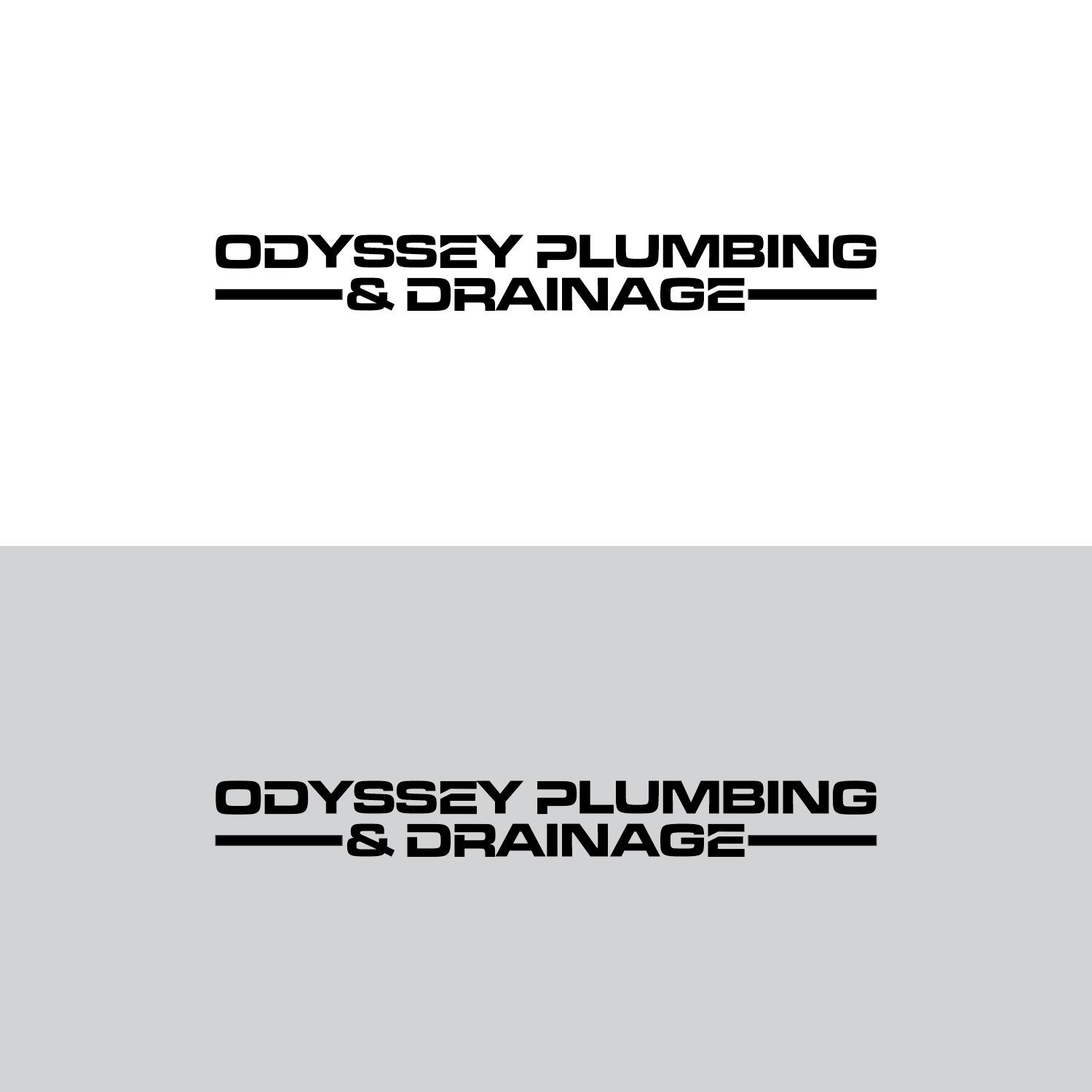 Diseño de Logo por pusing para ODYSSEY PLUMBING & DRAINAGE | Diseño #32254828