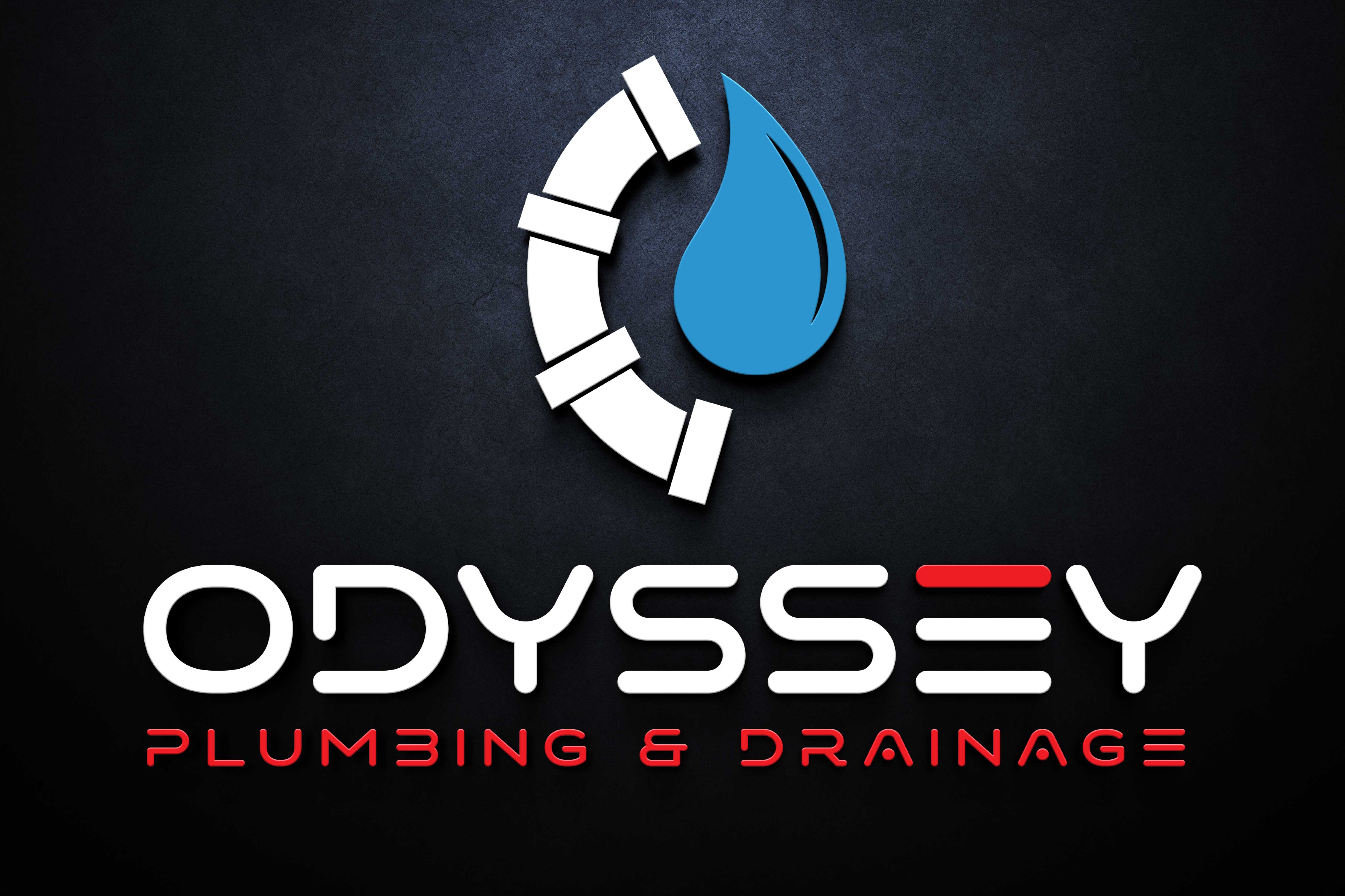 Diseño de Logo por ainee4 para ODYSSEY PLUMBING & DRAINAGE | Diseño #32247160