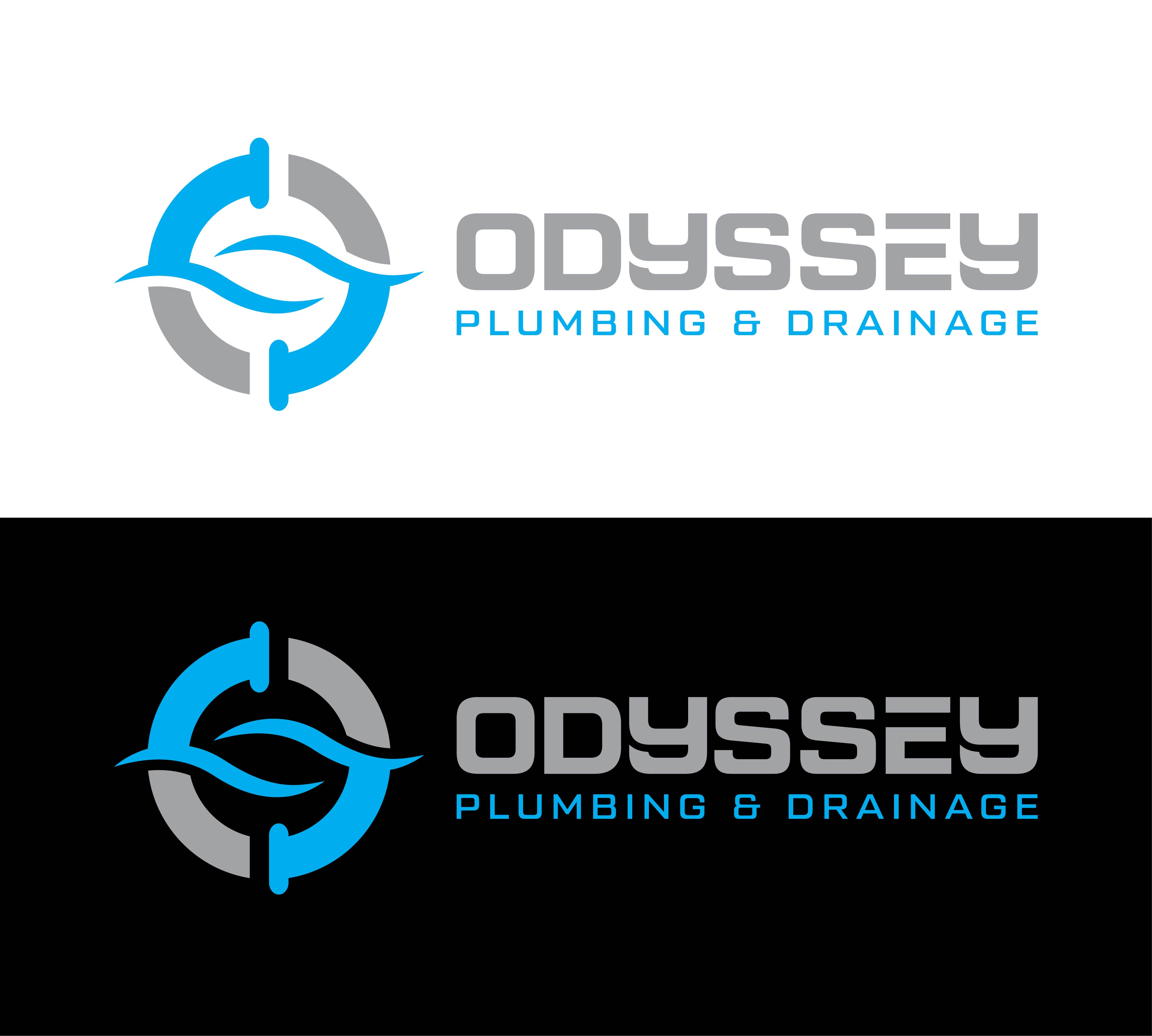 Diseño de Logo por John Mark Arts para ODYSSEY PLUMBING & DRAINAGE | Diseño #32245343