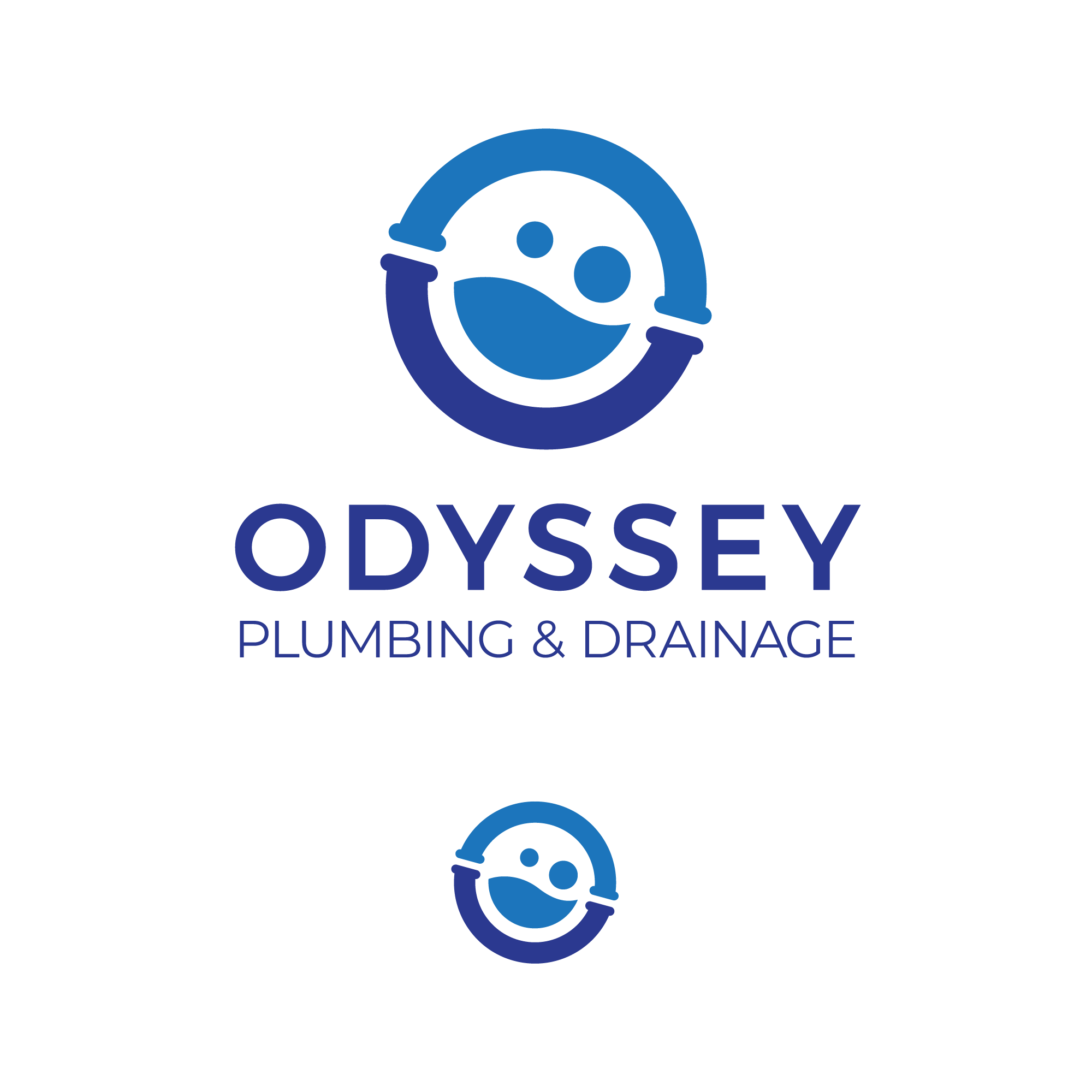 Logo Design by DesignerKin for ODYSSEY PLUMBING & DRAINAGE | Design #32273409