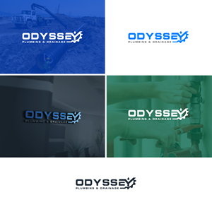 Diseño de Logo por AL-BARAKAH para ODYSSEY PLUMBING & DRAINAGE | Diseño: #32252953