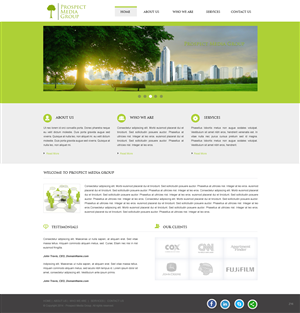 Web Design by pb for this project | Design: #3107075