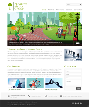 Web Design by pb for this project | Design: #3119163