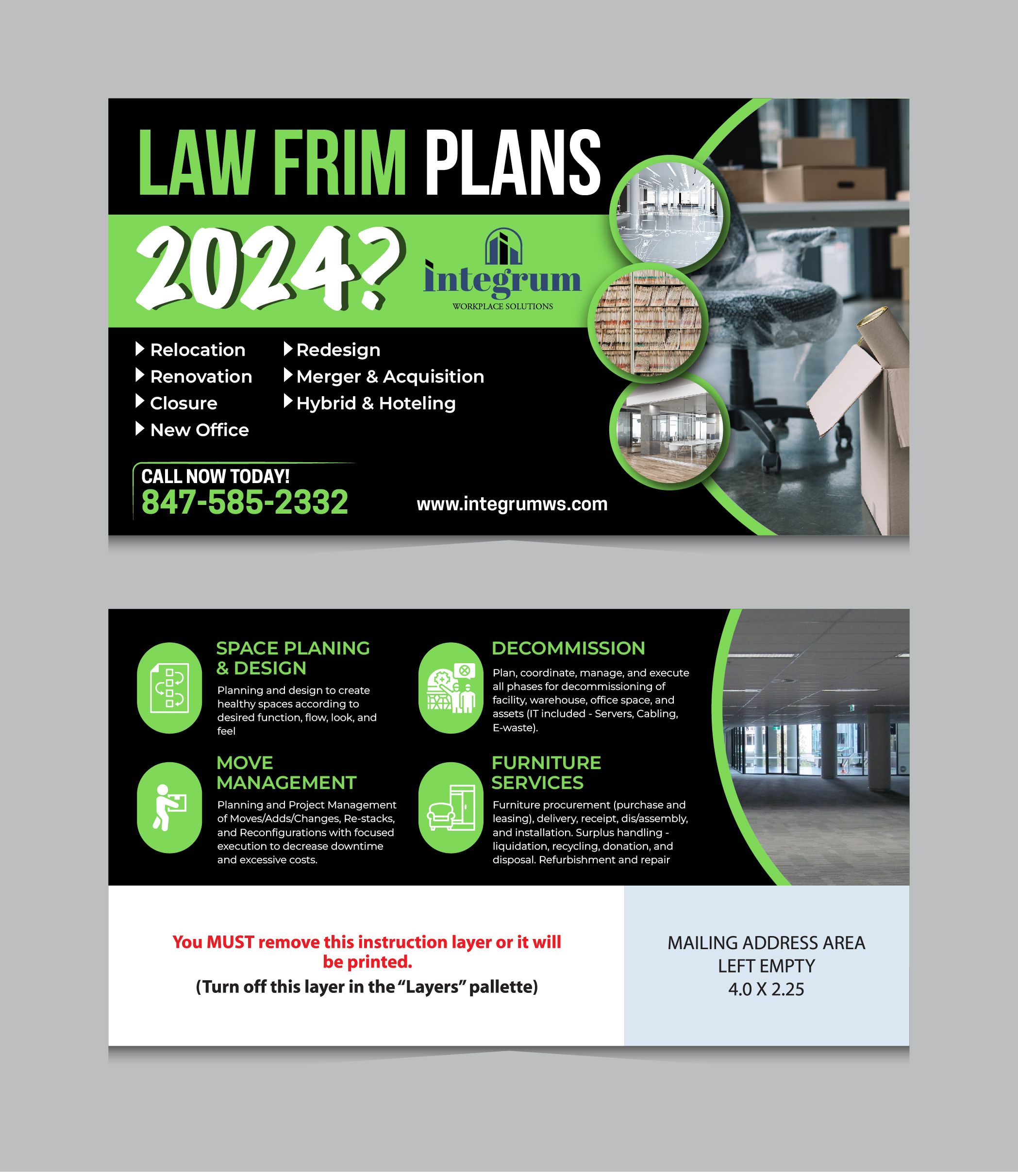 Postcard Design by 3Guys for this project | Design #32265620