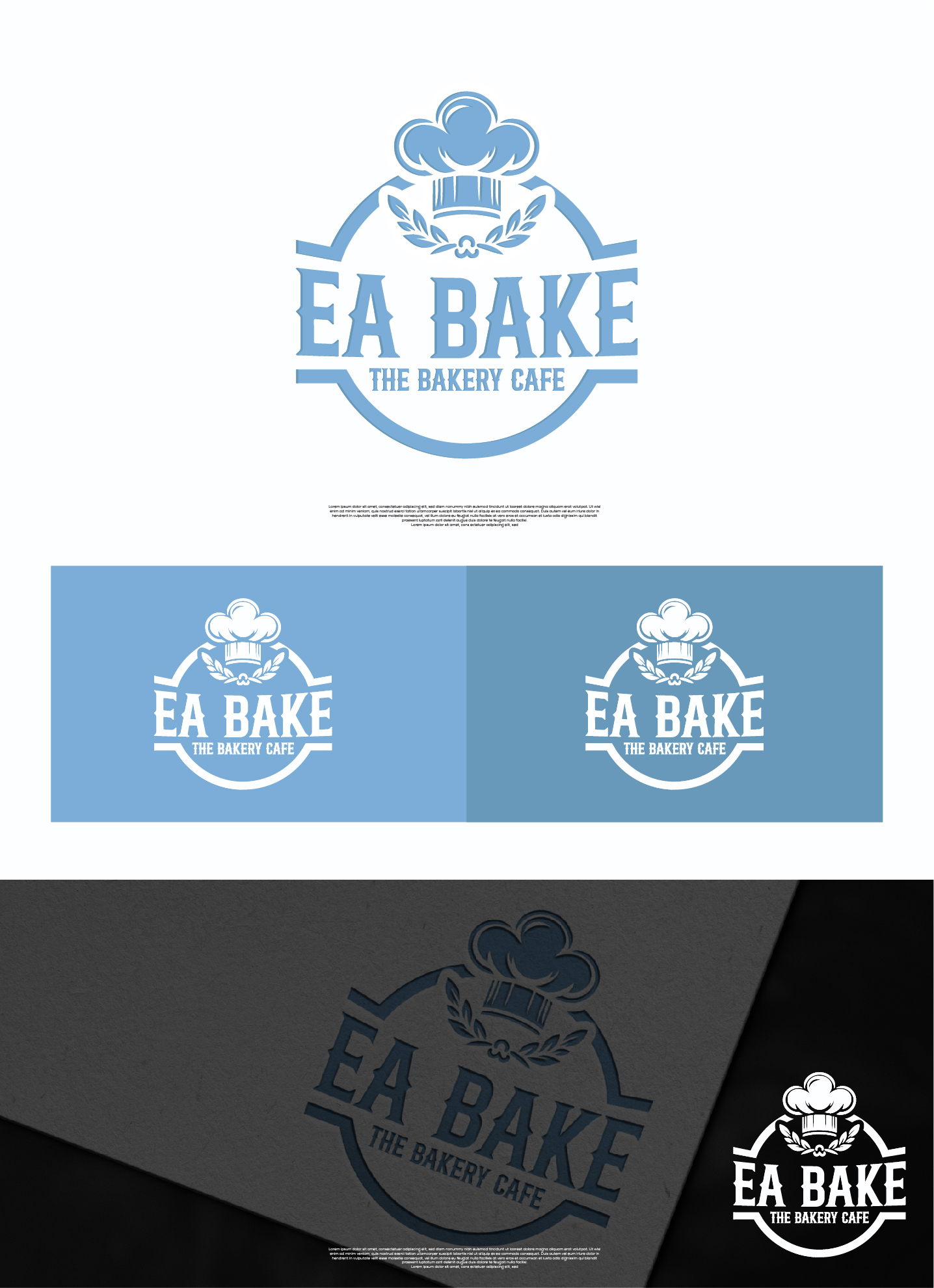 Logo Design by Ezhan for EA Bake | Design #32367615
