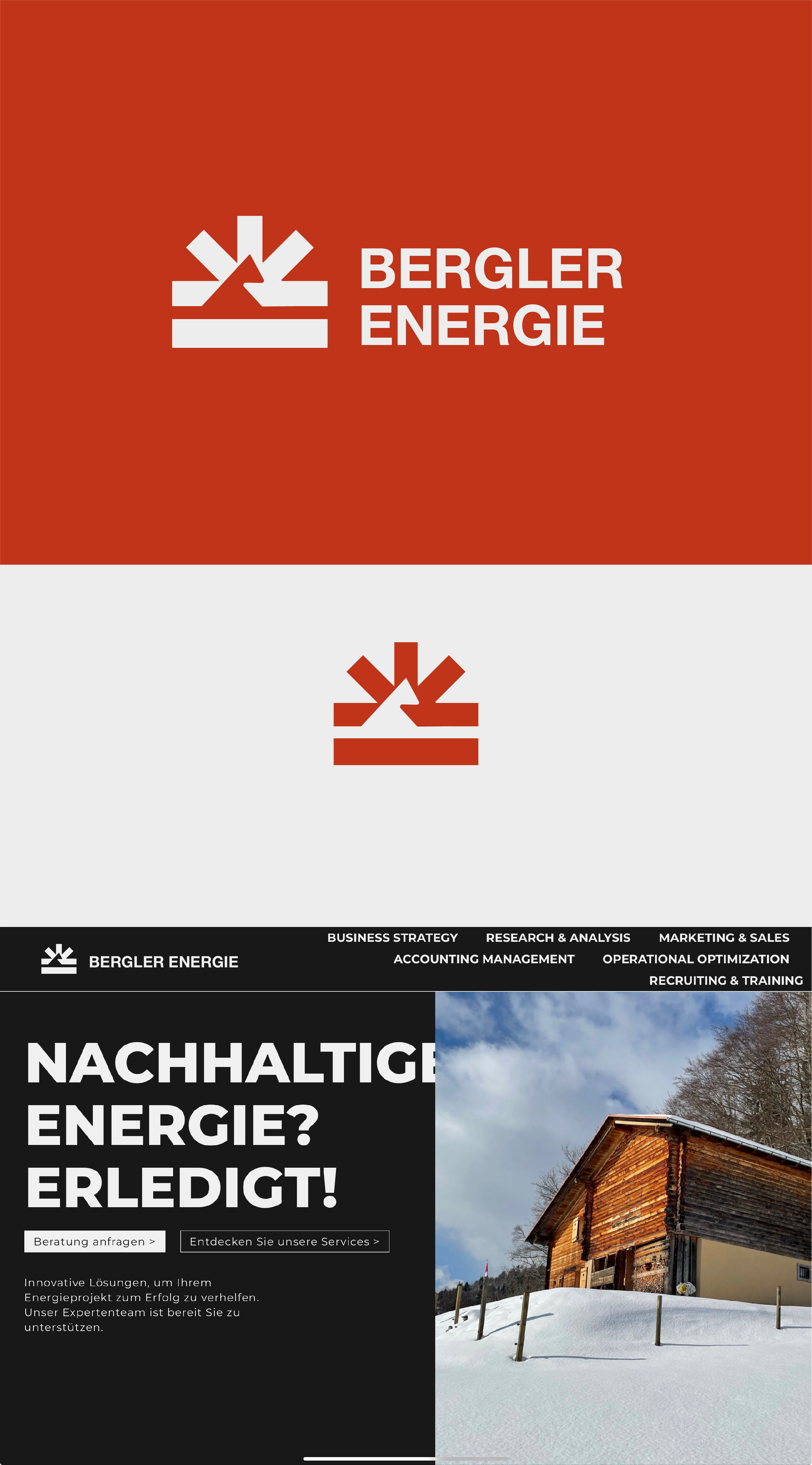 Logo Design by MA.PTY for BerglerEnergie AG | Design #32291973