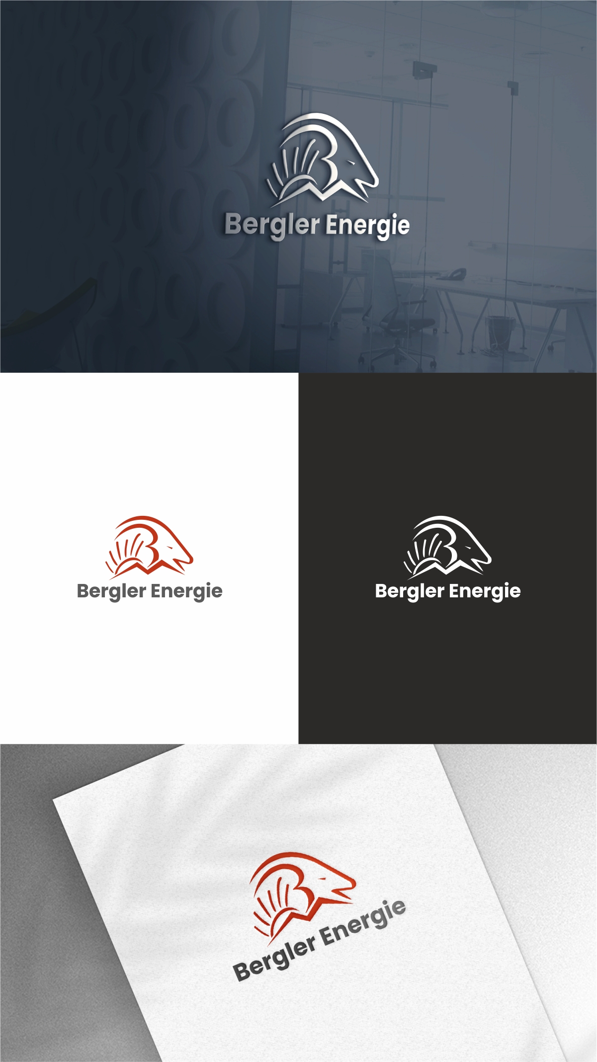 Logo Design by Dave Paresh for BerglerEnergie AG | Design #32265314