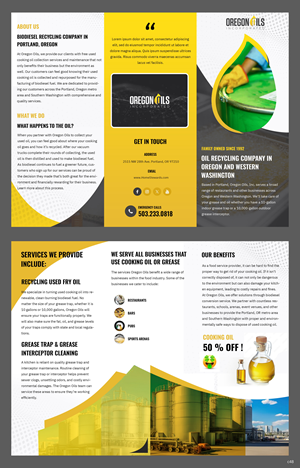 Flyer Design by pb for Oregon Oils, Inc. | Design: #32256918