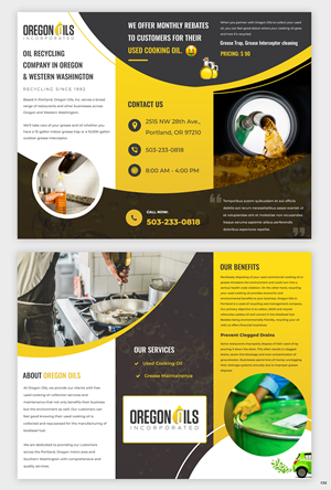 Flyer Design by pb for Oregon Oils, Inc. | Design: #32264384