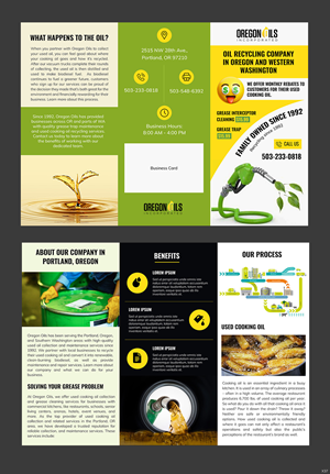 Flyer Design by pb for Oregon Oils, Inc. | Design: #32264507