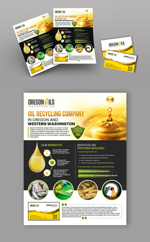Flyer Design by debdesign for Oregon Oils, Inc. | Design: #32257238