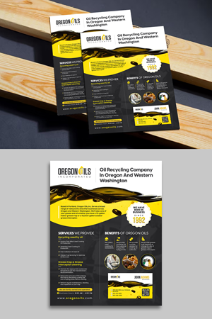Flyer Design by debdesign for Oregon Oils, Inc. | Design: #32260299