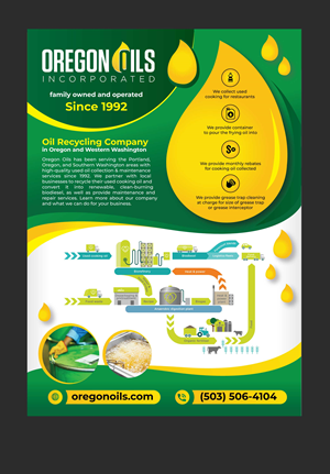 Flyer-Design von saurov für Oregon Oils, Inc. | Design #32255963