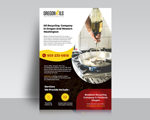 Flyer Design by webeezine for Oregon Oils, Inc. | Design: #32261648
