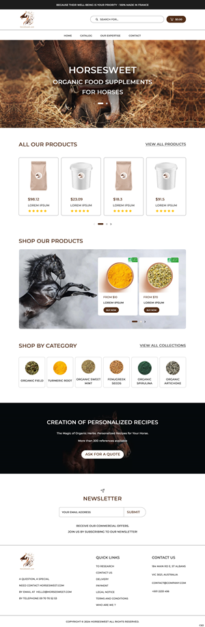 Design Shopify par pb pour DUC FACTORY | Design : #32264340