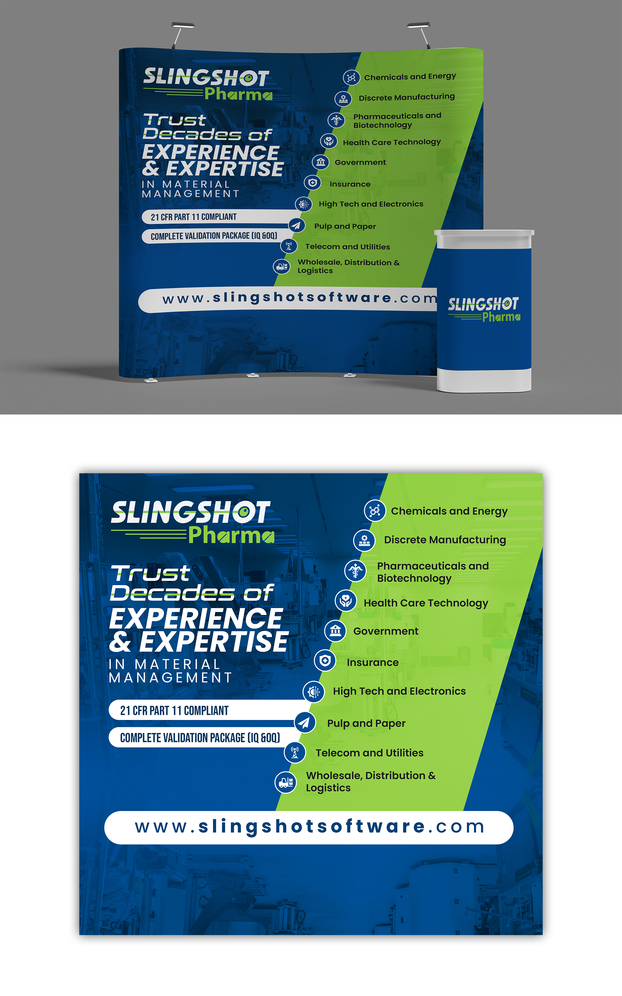 Trade Show Booth Design by ArtHive for this project | Design #32270794