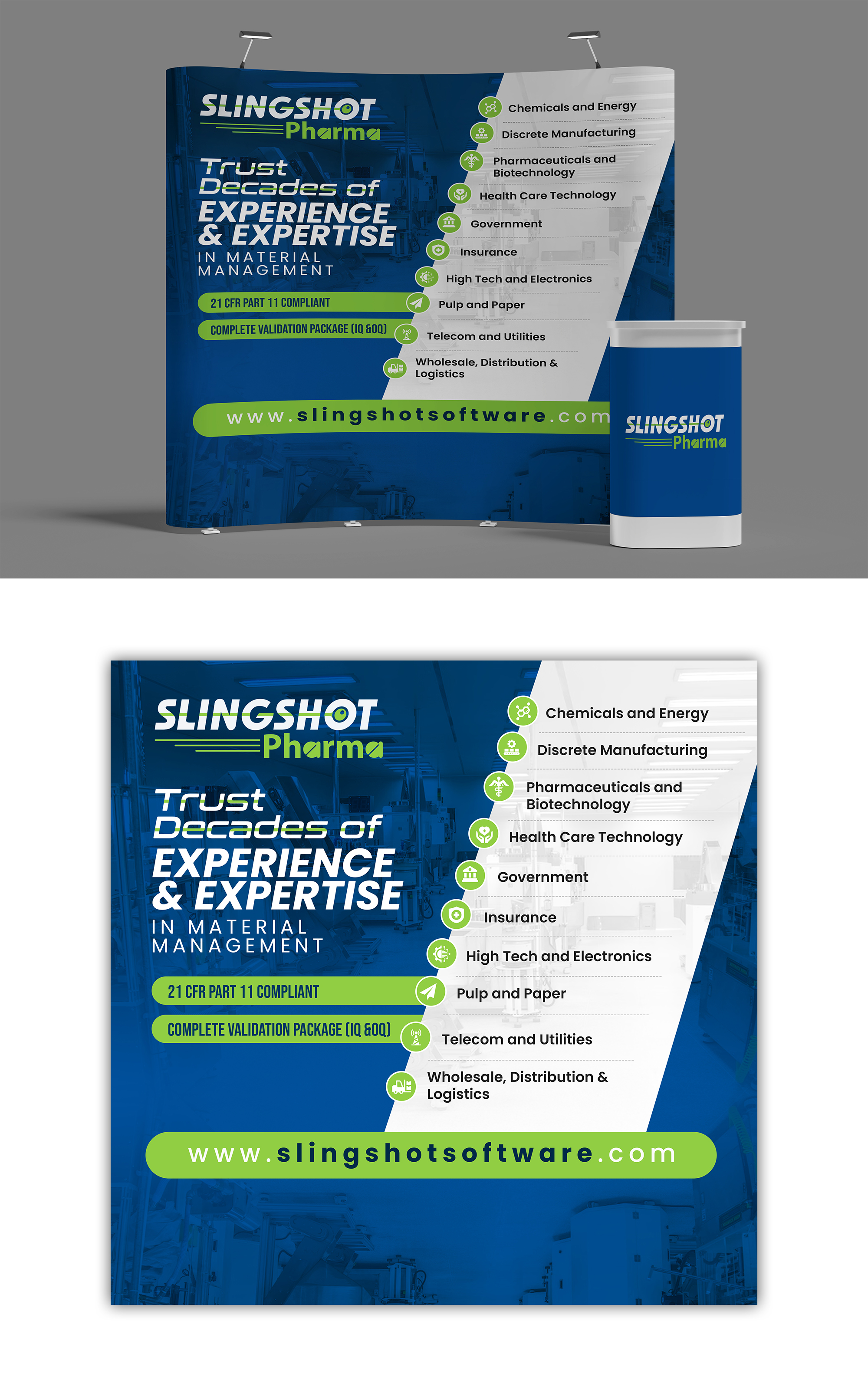 Trade Show Booth Design by ArtHive for this project | Design #32270796