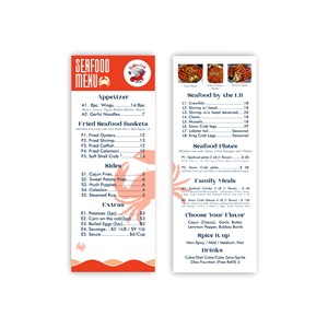 Menu Design by Rubye Cool for this project | Design: #32278637