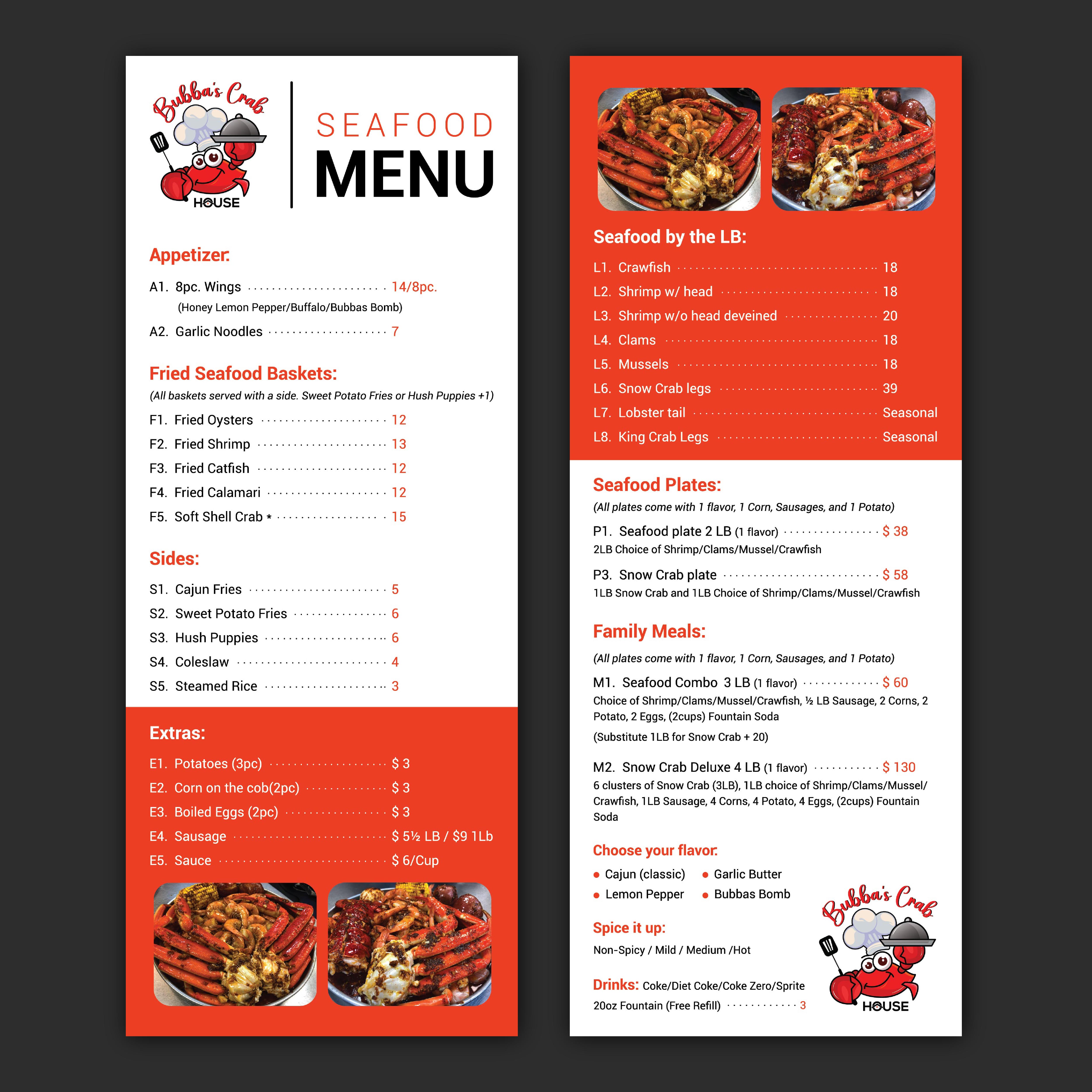 Diseño de Menú por Bidita Saha para este proyecto | Diseño #32264935