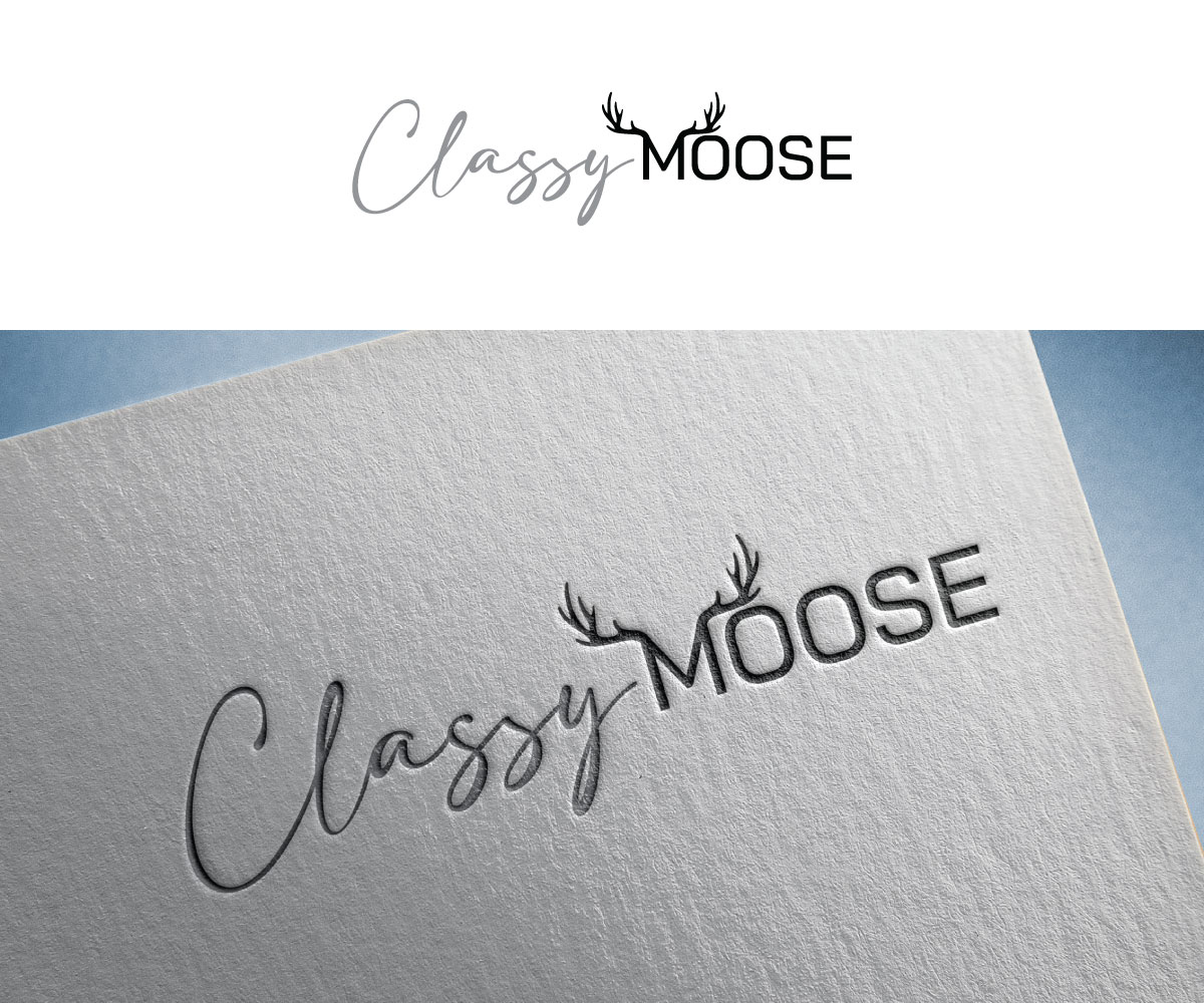 Logo Design by Luckey yaari for Classy Moose | Design #32267025