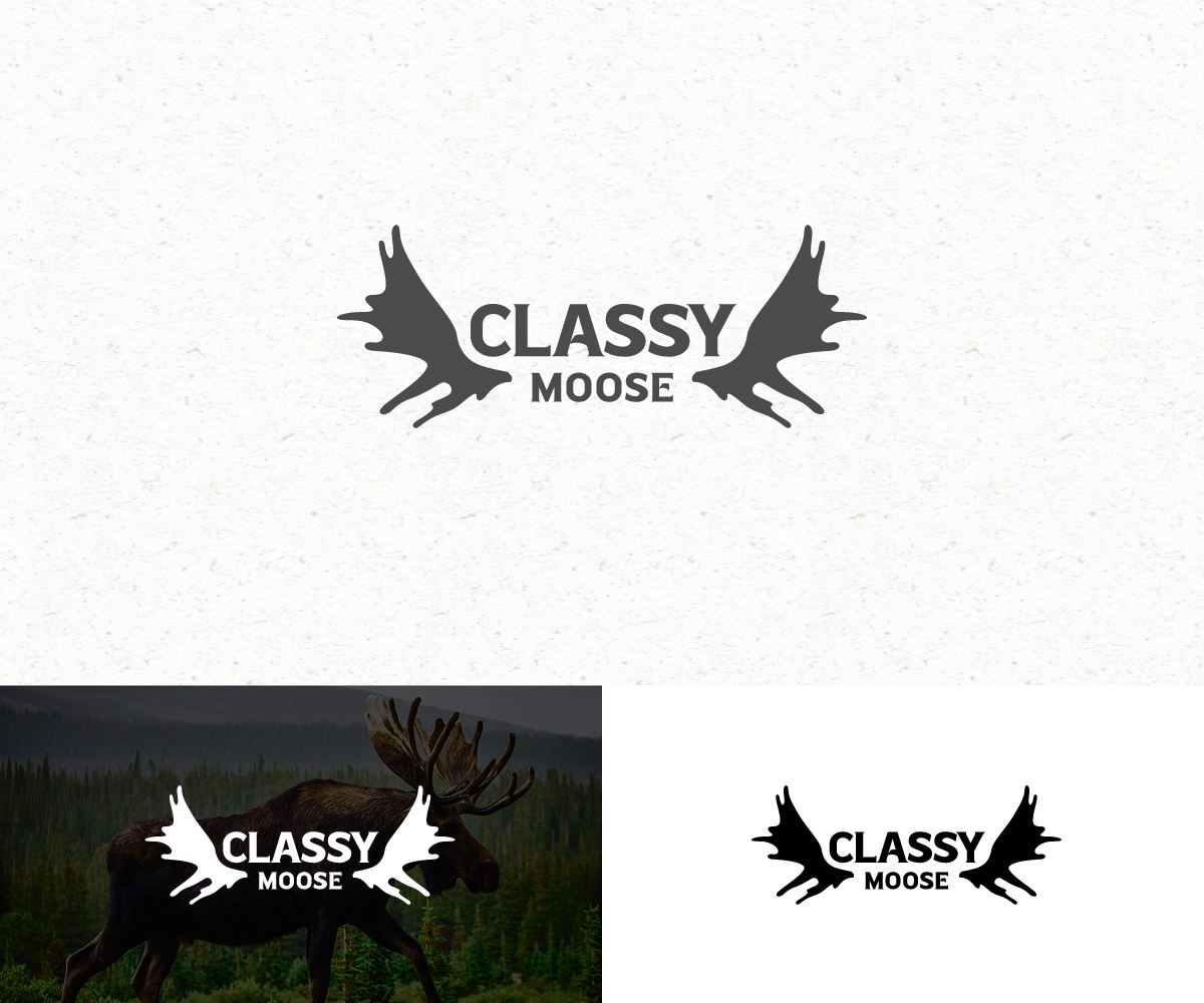Logo Design by Logo Stock for Classy Moose | Design #32266834