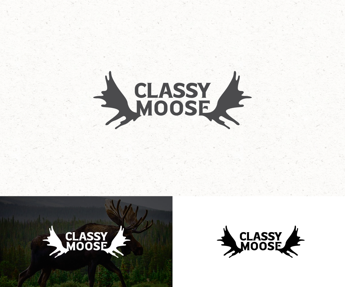 Logo Design by Logo Stock for Classy Moose | Design #32267298
