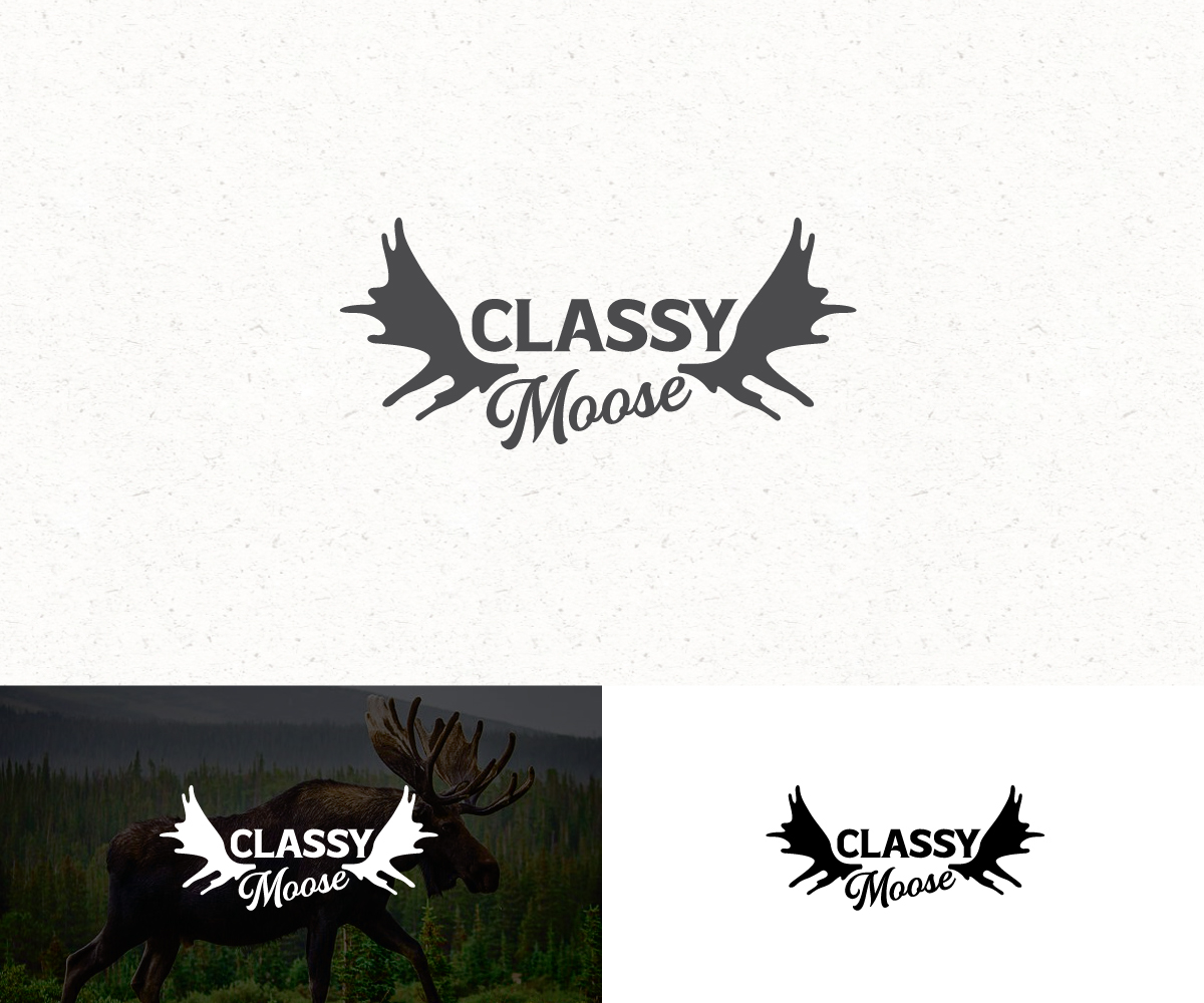 Logo Design by Logo Stock for Classy Moose | Design #32272588