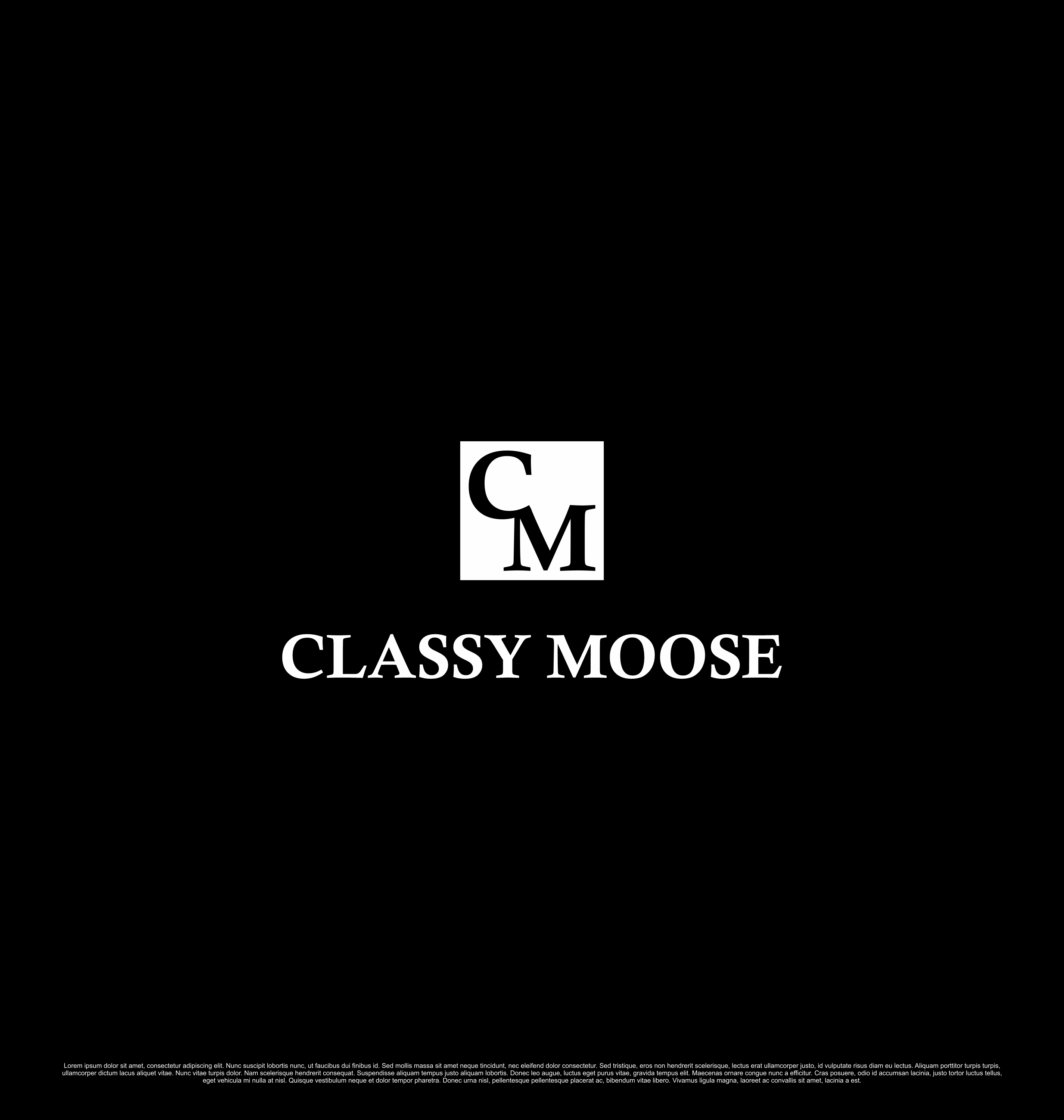 Logo-Design von kebusibud für Classy Moose | Design #32257661
