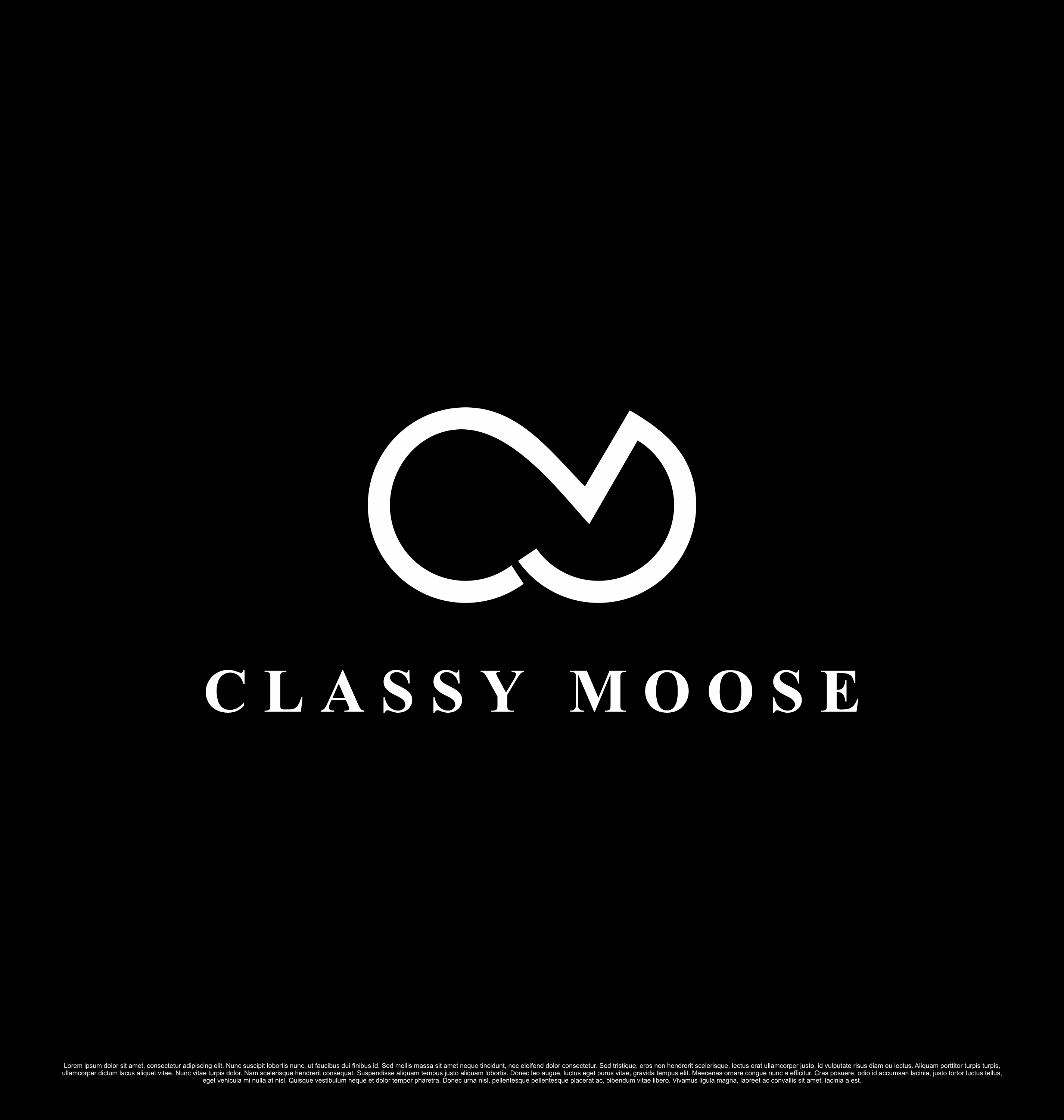 Logo Design by kebusibud for Classy Moose | Design #32257663