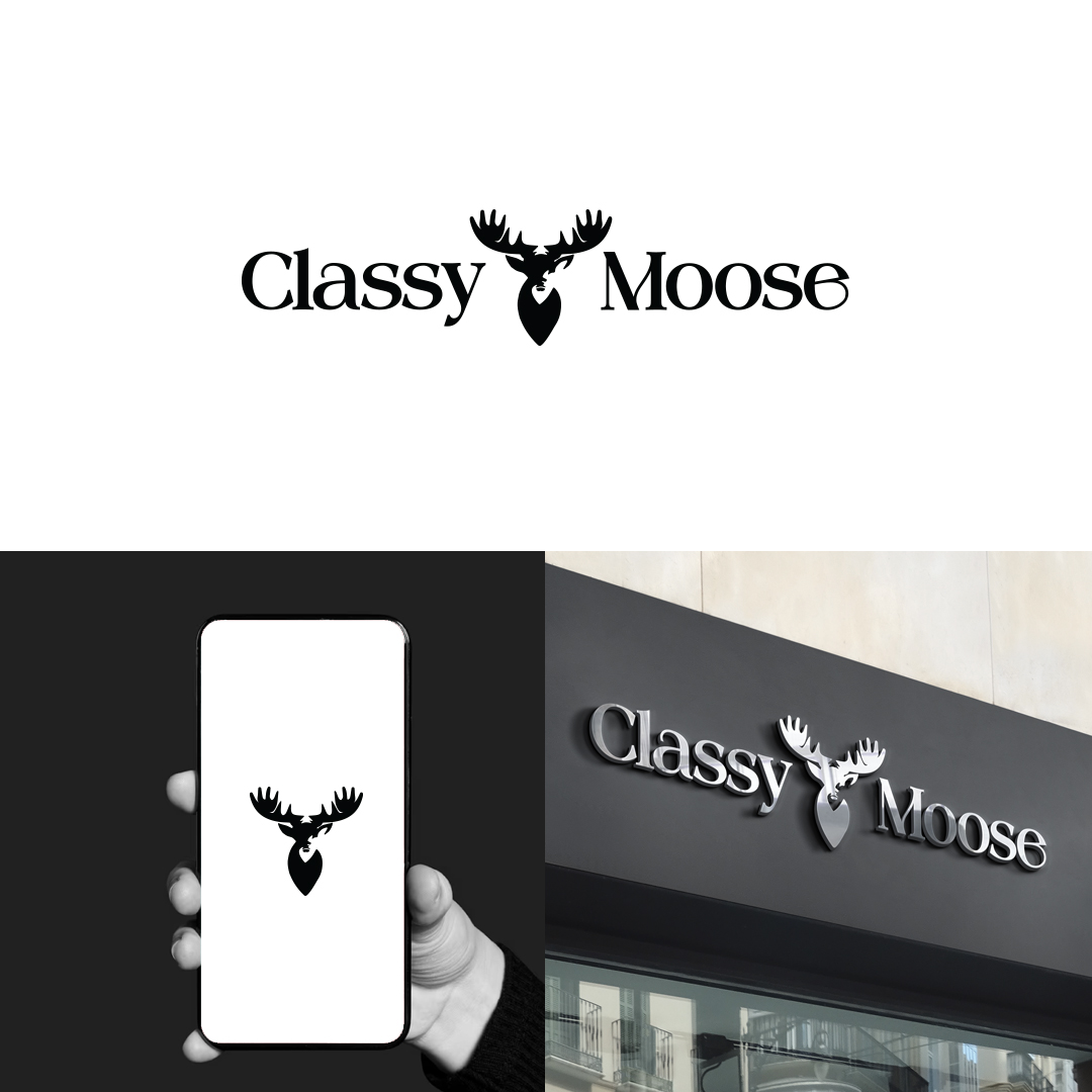 Logo Design by circledsg for Classy Moose | Design #32265890