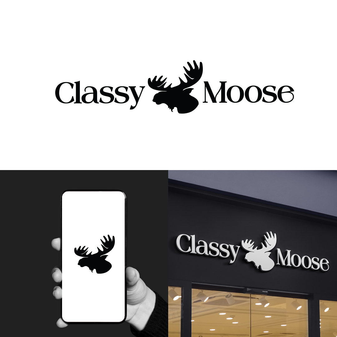 Logo Design by circledsg for Classy Moose | Design #32268488