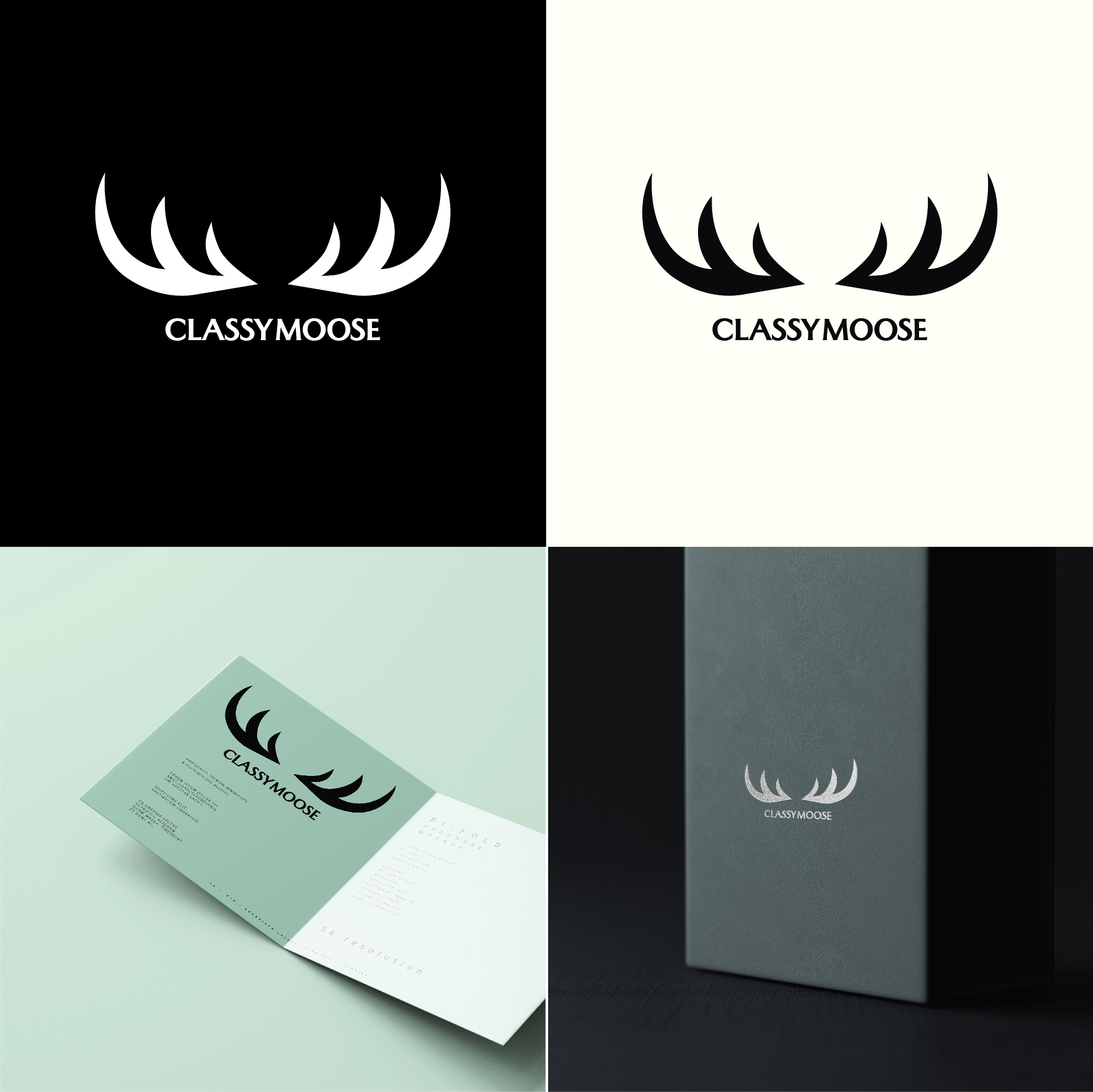 Logo-Design von Indra Mahendra für Classy Moose | Design #32277770